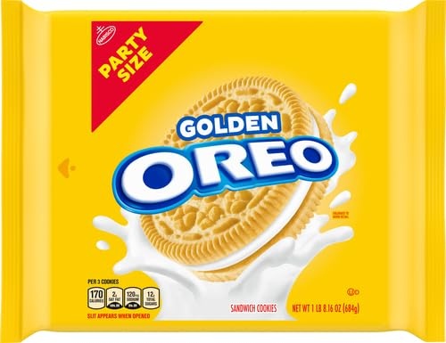 image:imageOREO Golden Sandwich Cookies Party Size 1 LB 816 oz2416 Ounce Pack of 3