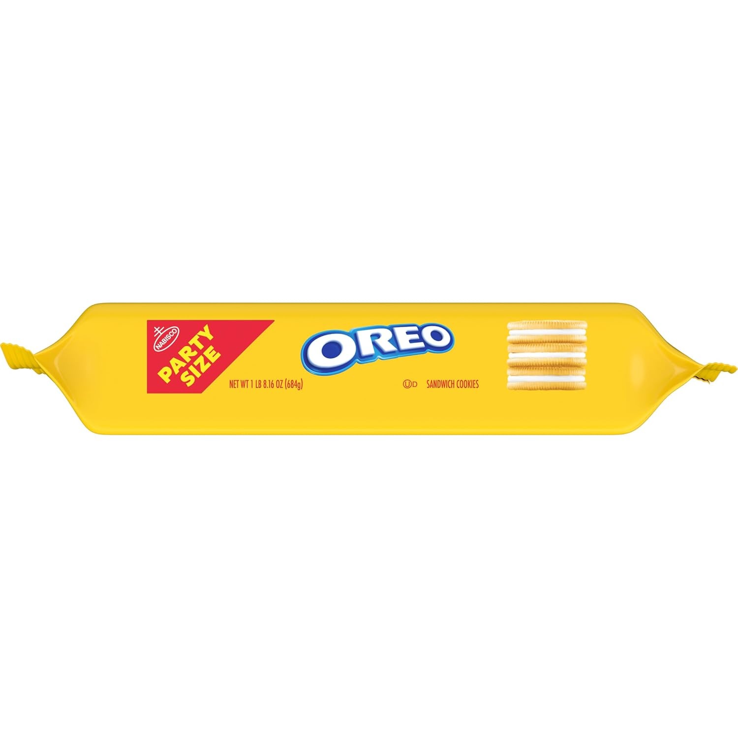image:imageOREO Golden Sandwich Cookies Party Size 1 LB 816 oz2416 Ounce Pack of 3