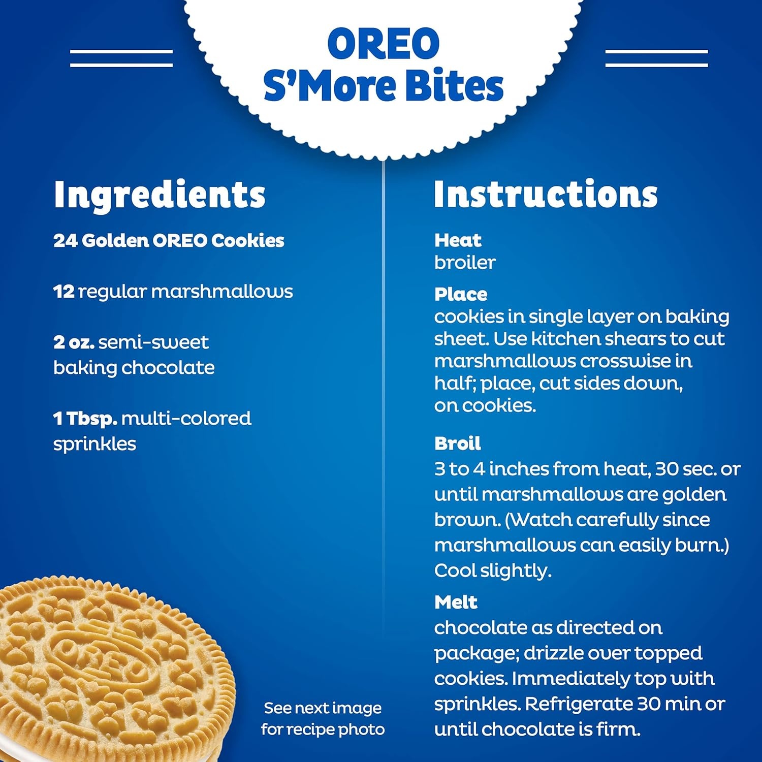 image:imageOREO Golden Sandwich Cookies Party Size 1 LB 816 oz2416 Ounce Pack of 3
