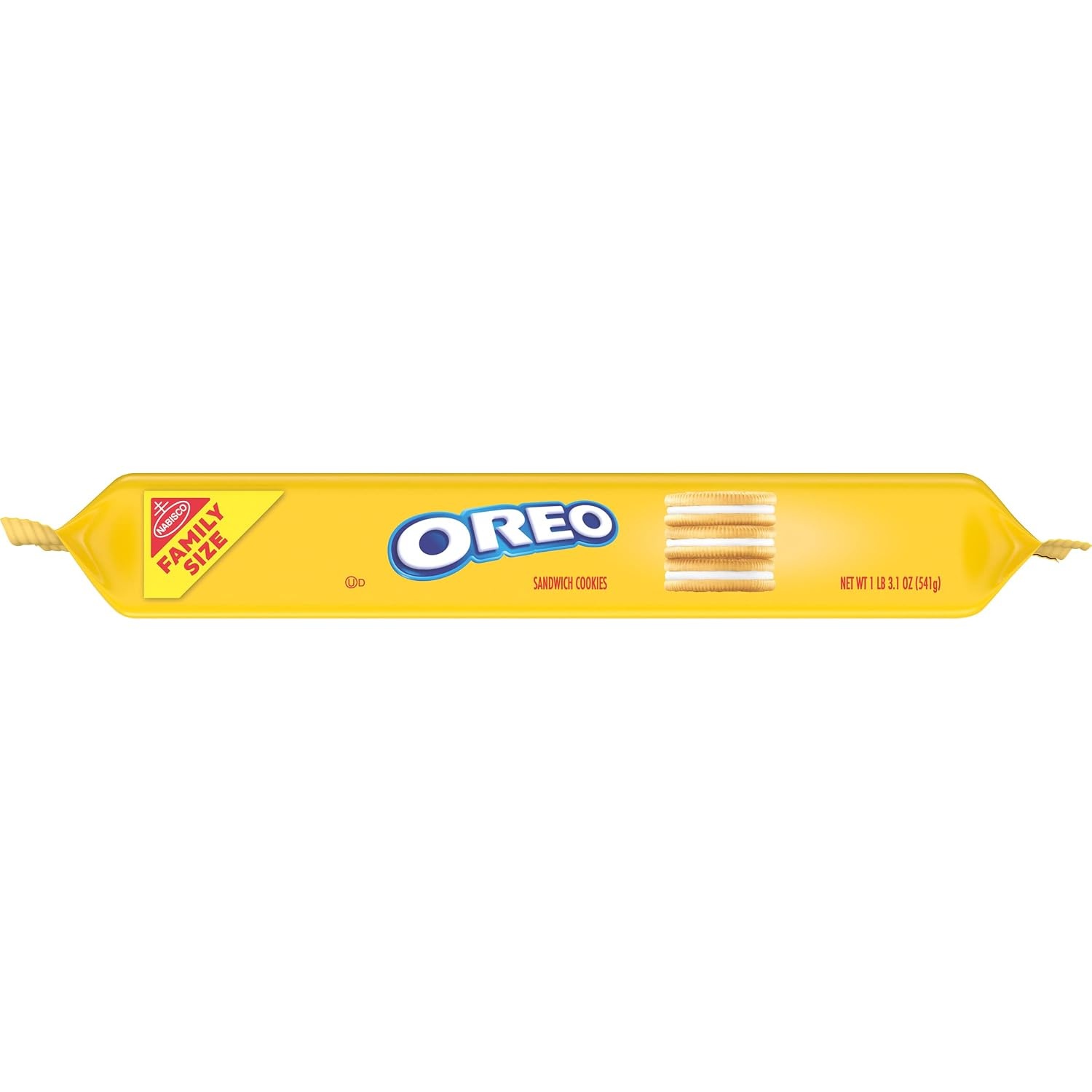 image:imageOREO Golden Sandwich Cookies Party Size 8 1 59 lb PacksGolden