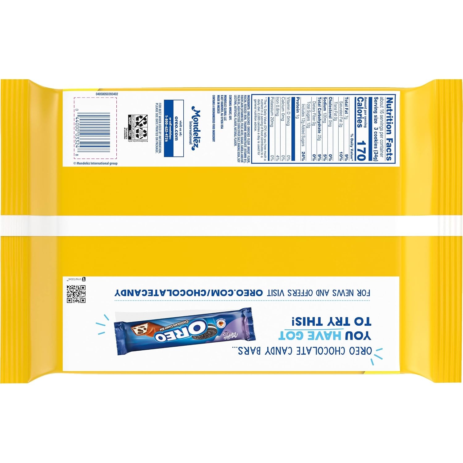 image:imageOREO Golden Sandwich Cookies Party Size 8 1 59 lb PacksGolden