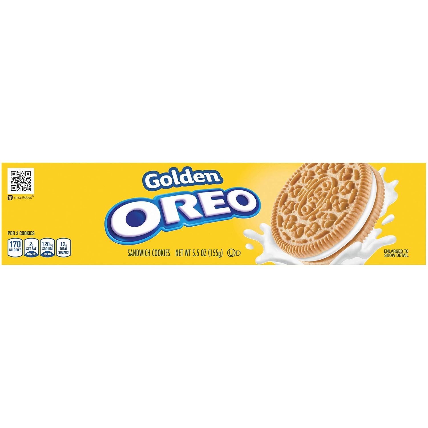image:imageOREO Golden Sandwich Cookies Party Size 8 1 59 lb PacksVanilla
