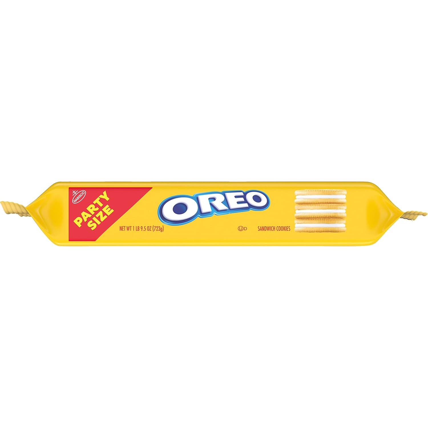 image:imageOREO Golden Sandwich Cookies Party Size 8 1 59 lb PacksVanilla