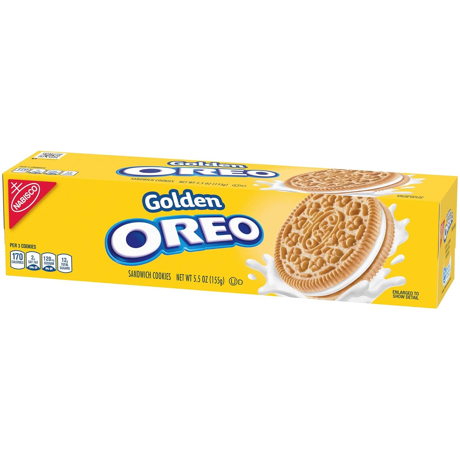 image:imageOREO Golden Sandwich Cookies Party Size 8 1 59 lb PacksVanilla