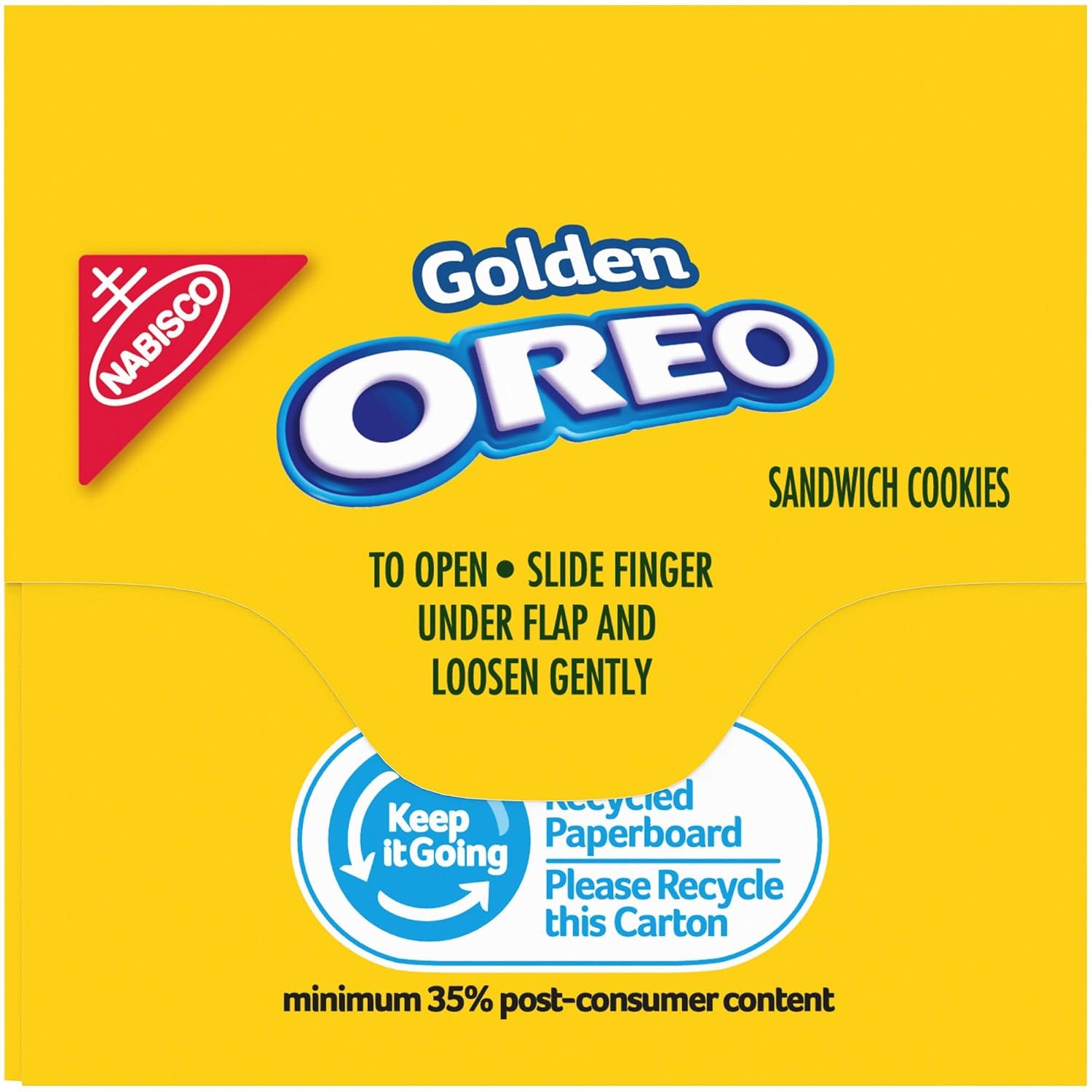 image:imageOREO Golden Sandwich Cookies Party Size 8 1 59 lb PacksVanilla