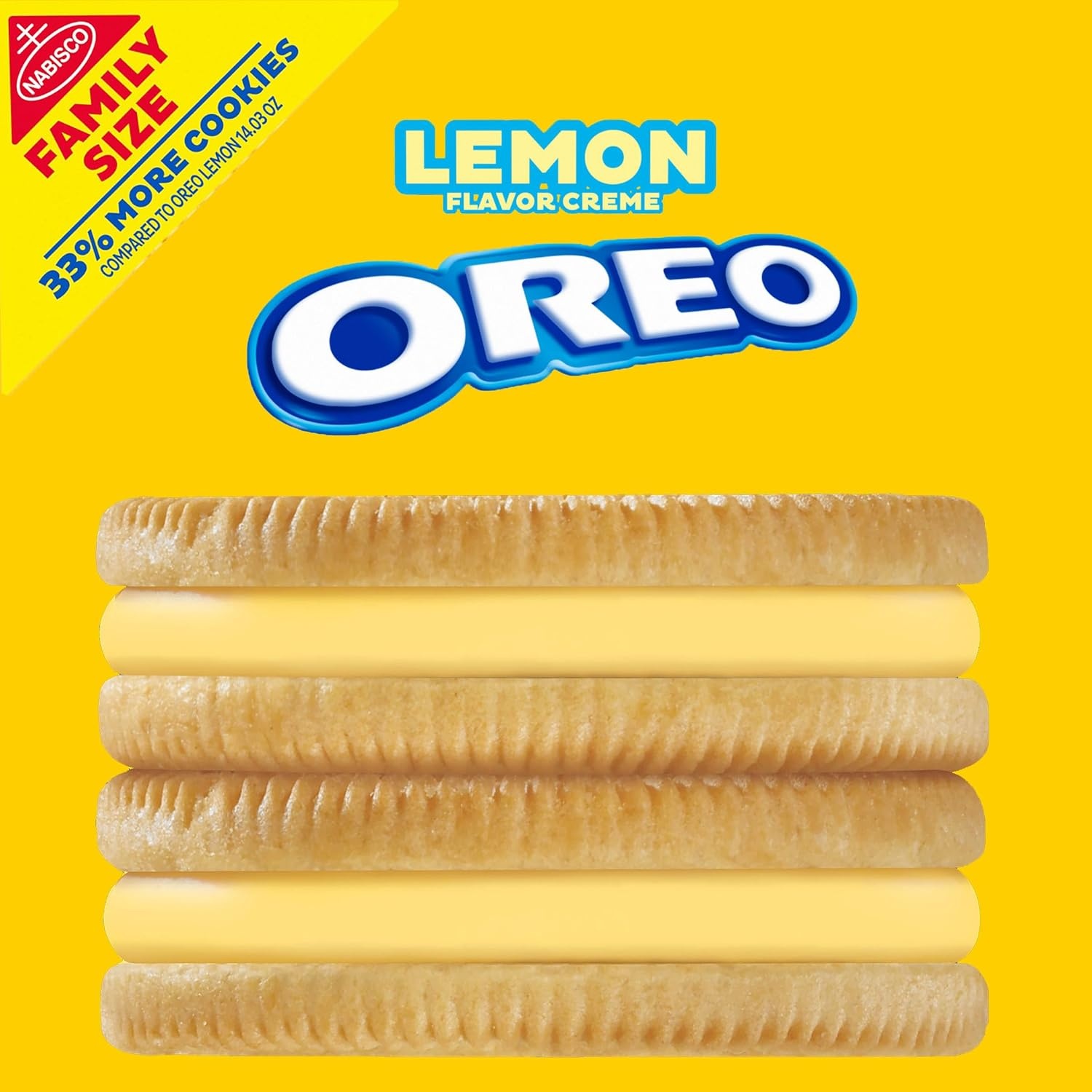 image:imageOREO Lemon Creme Sandwich Cookies Family Size 1871 oz
