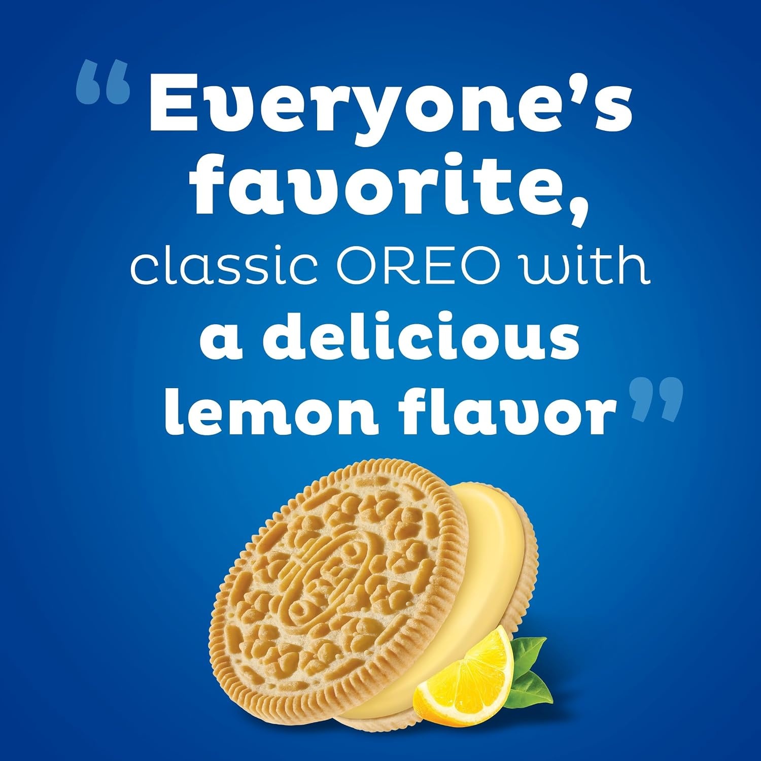 image:imageOREO Lemon Creme Sandwich Cookies Family Size 1871 oz