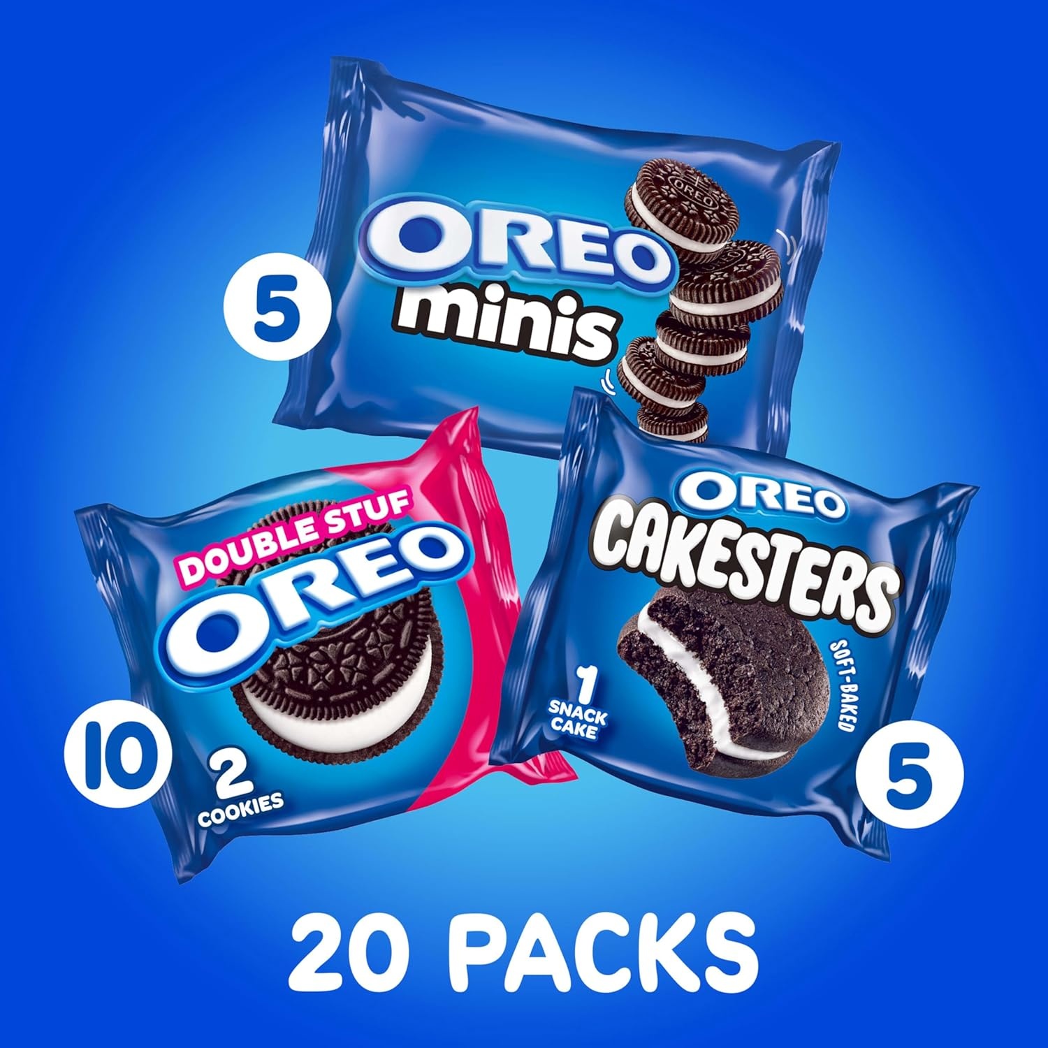 image:imageOREO Lovers Cookies and Cakesters Soft Snack Cakes Variety Pack