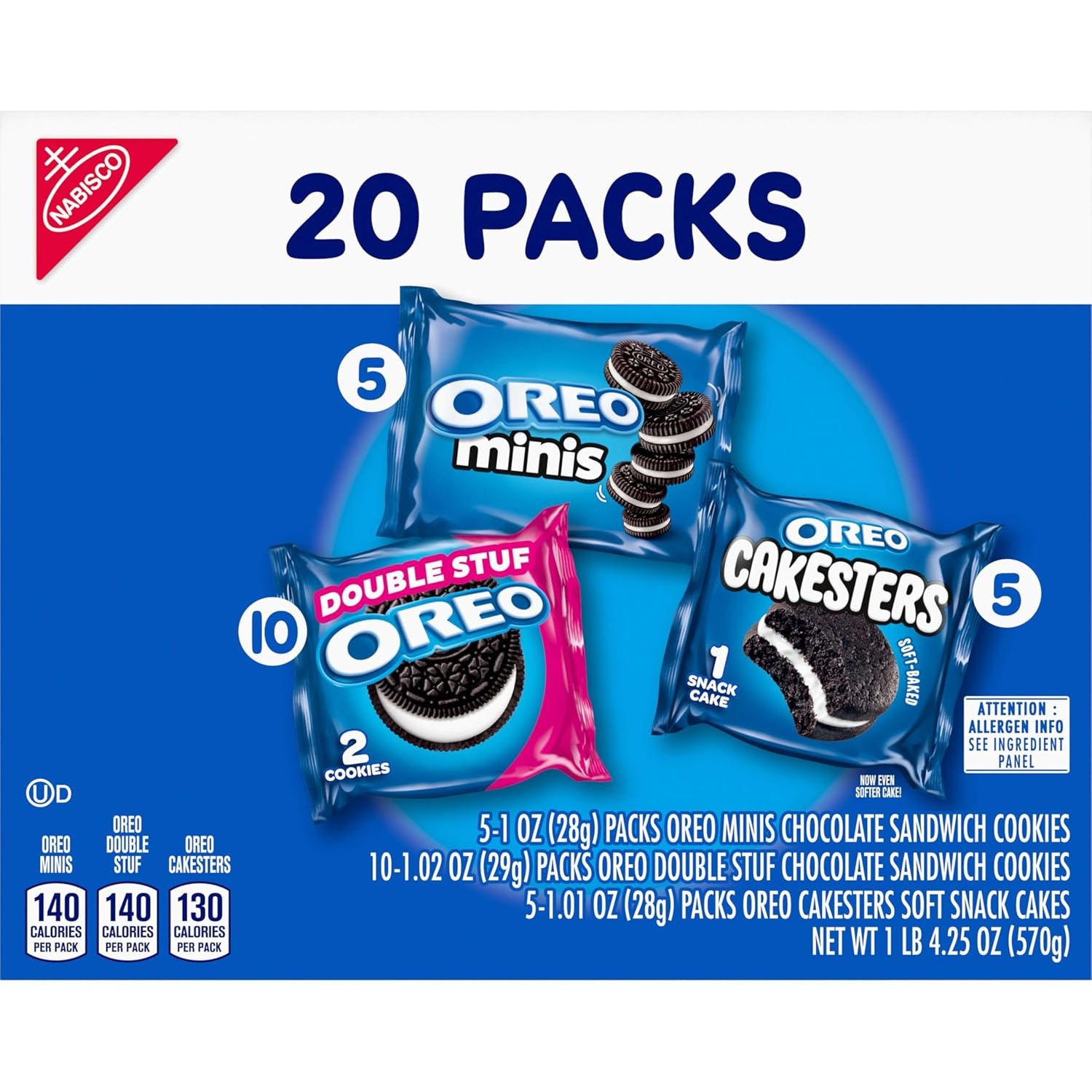 image:imageOREO Lovers Cookies and Cakesters Soft Snack Cakes Variety Pack