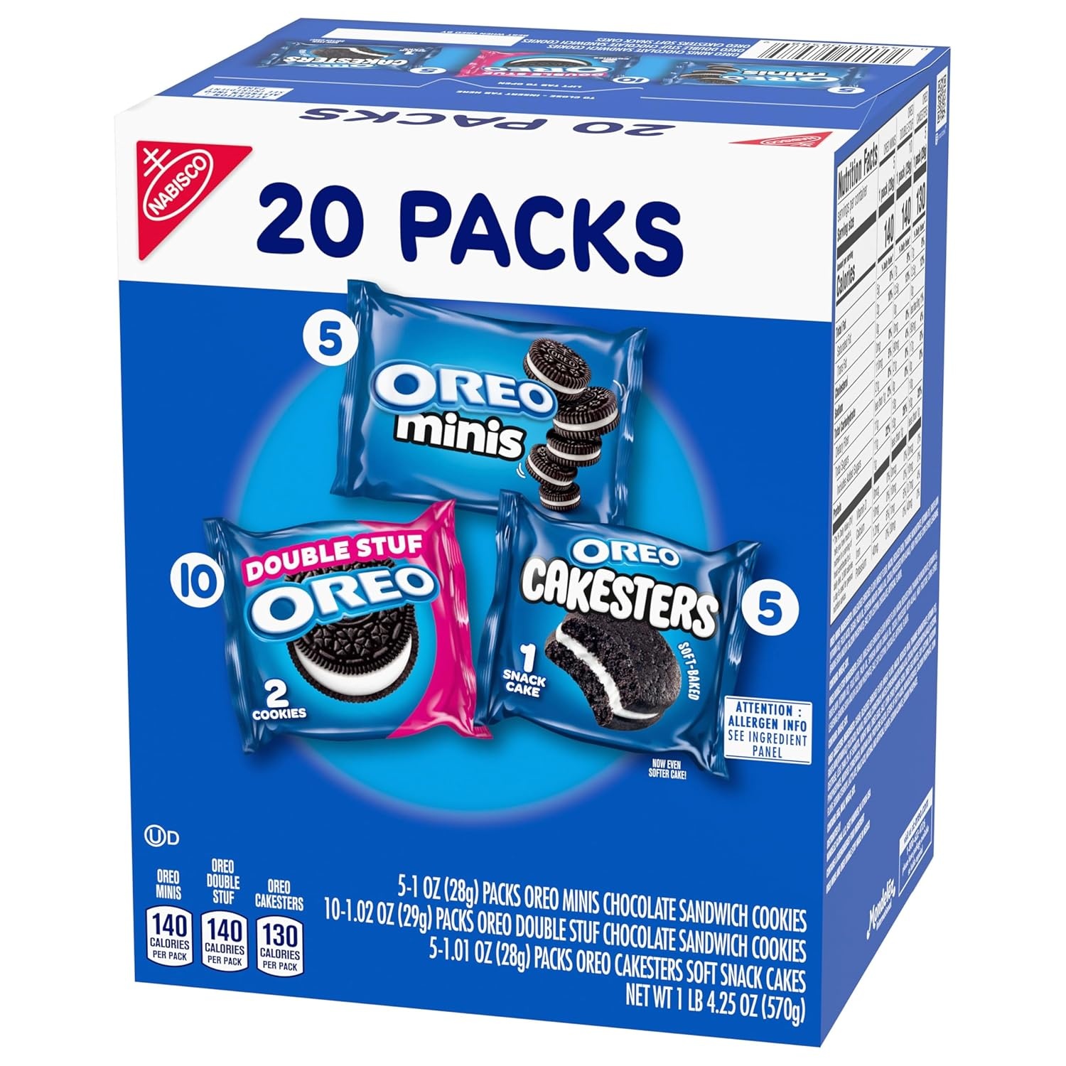 image:imageOREO Lovers Cookies and Cakesters Soft Snack Cakes Variety Pack