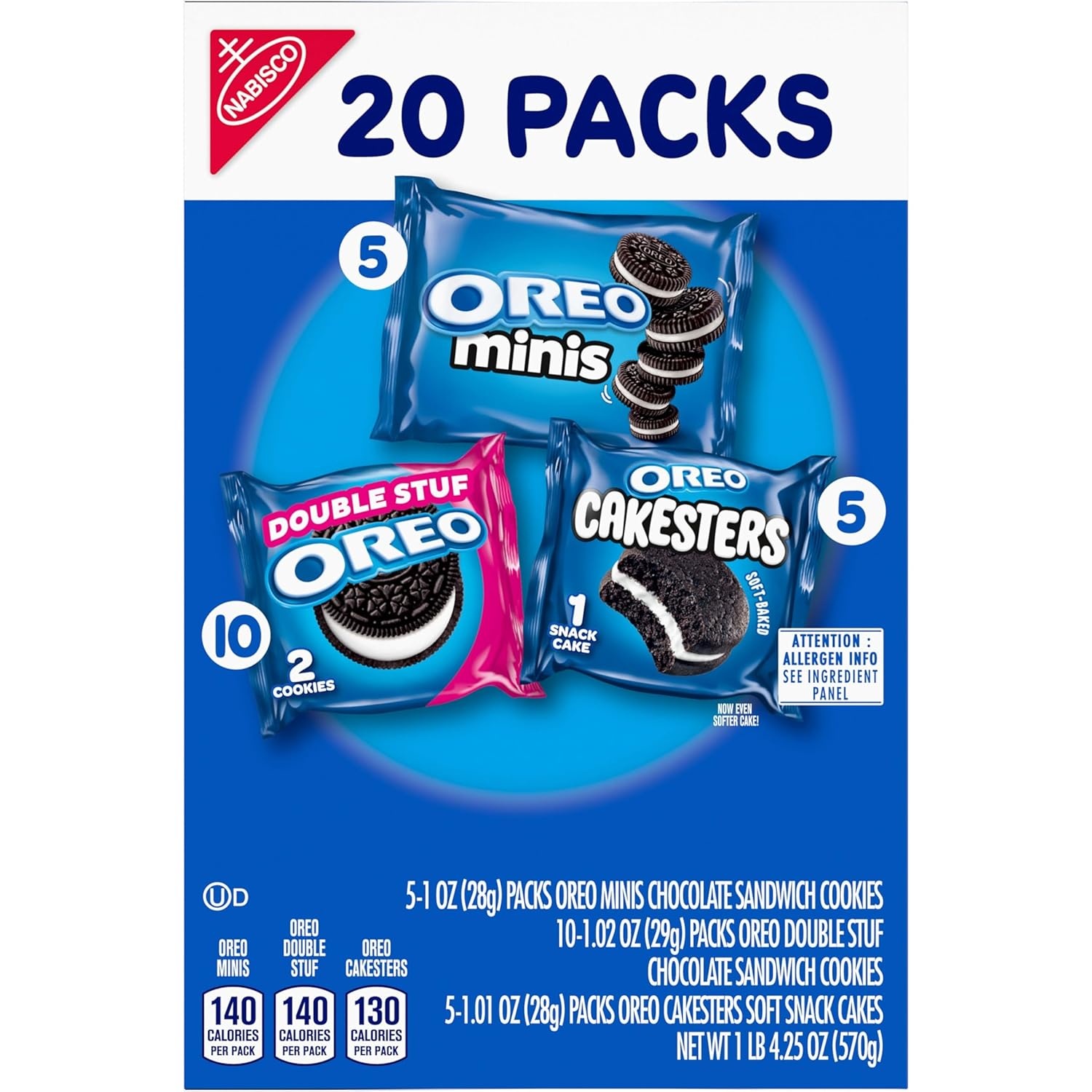 image:imageOREO Lovers Cookies and Cakesters Soft Snack Cakes Variety Pack
