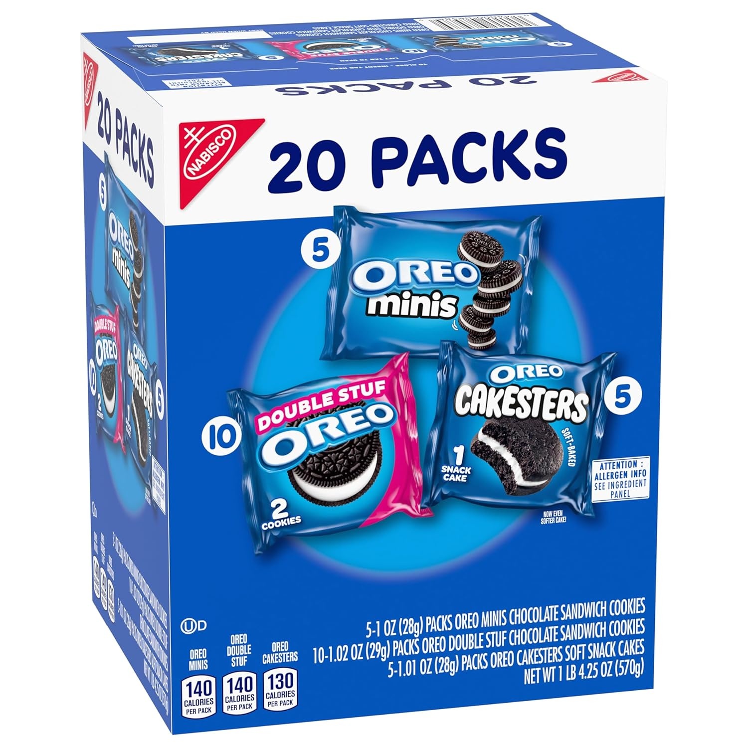 image:imageOREO Lovers Cookies and Cakesters Soft Snack Cakes Variety Pack