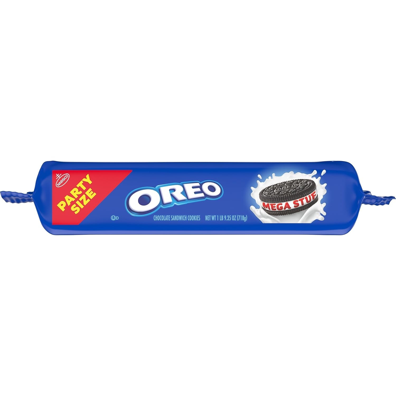 image:imageOREO Mega Stuf Chocolate Sandwich Cookies Party Size 1 lb 935 oz507 Ounces