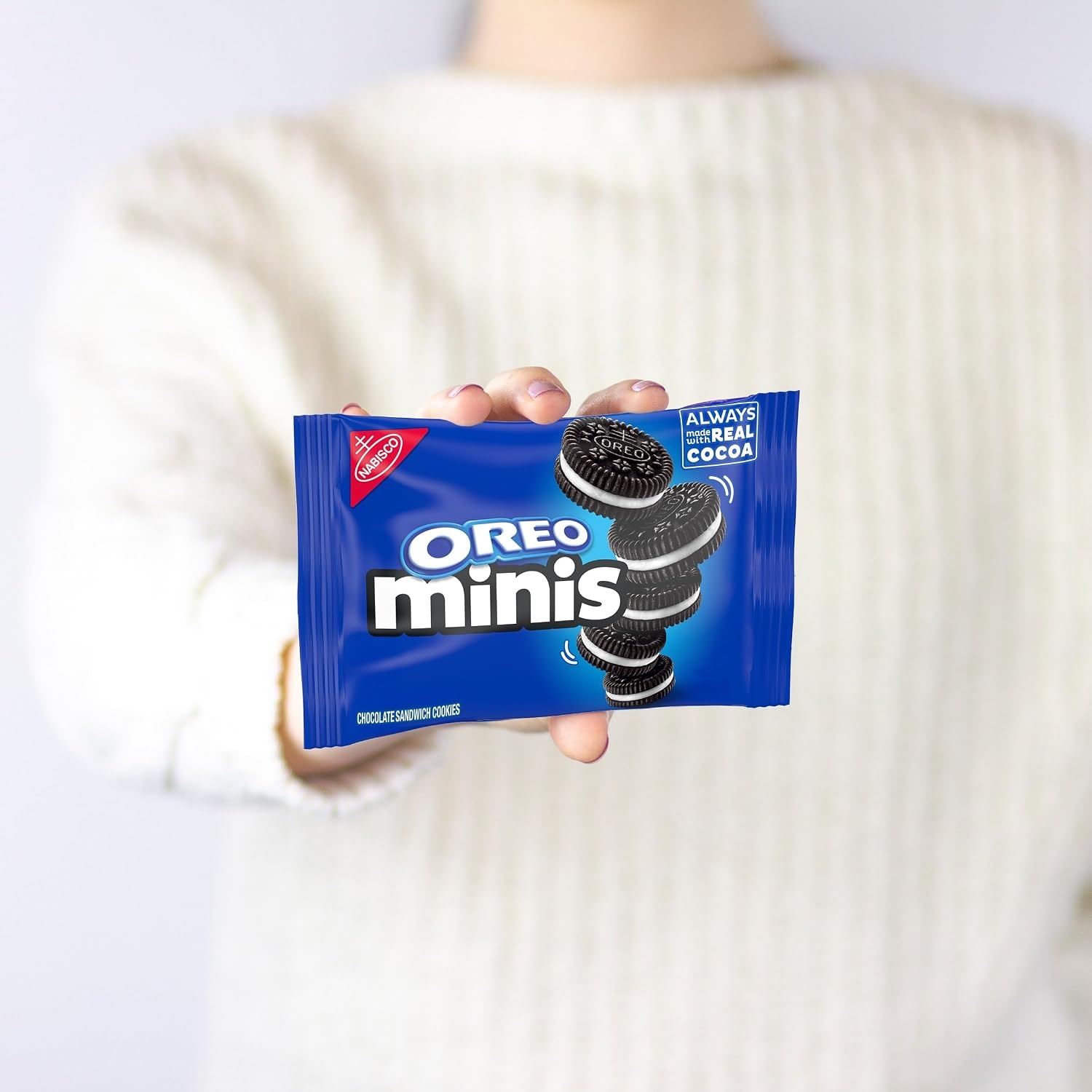 image:imageOREO Mini Chocolate Sandwich Cookies 10 Snack Packs