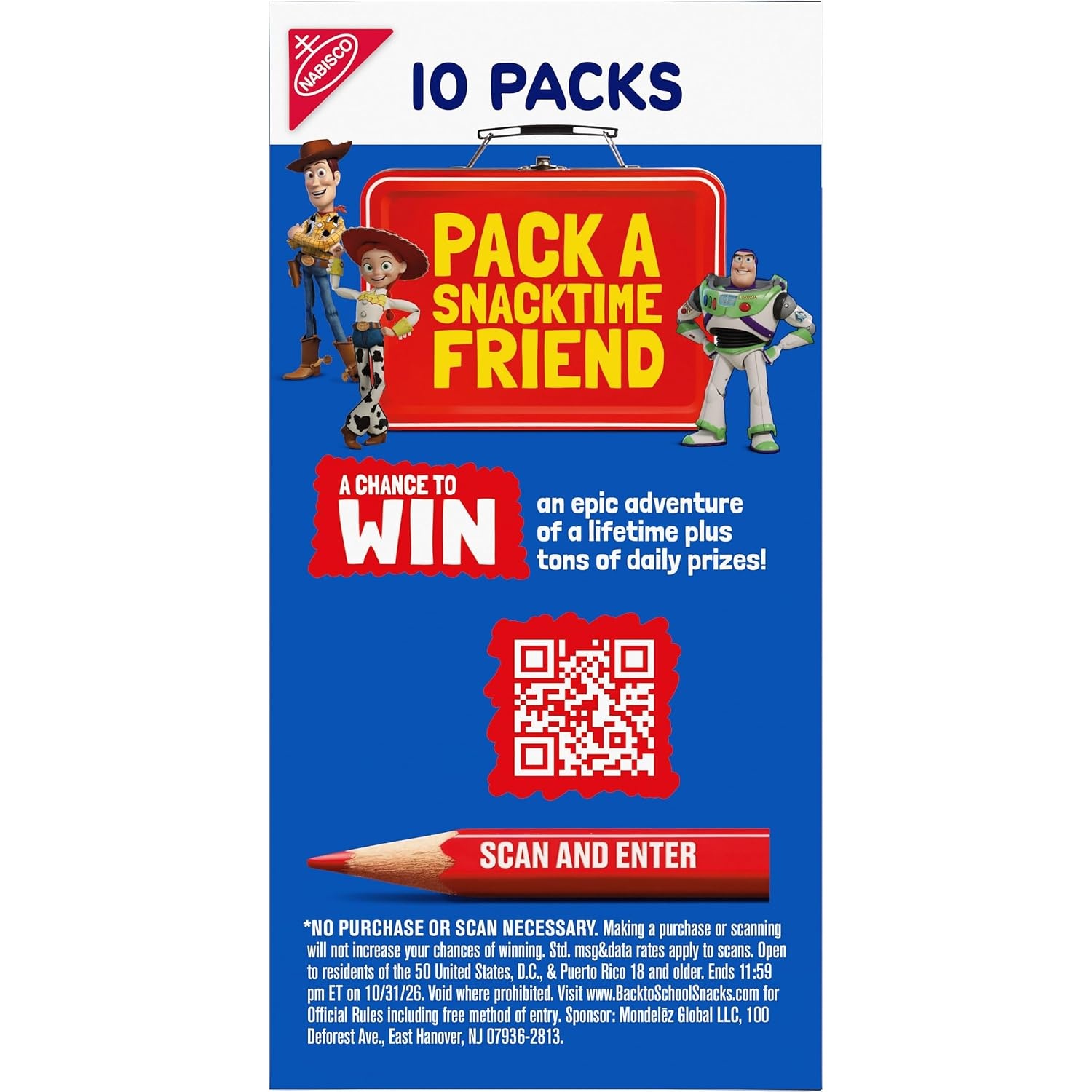 image:imageOREO Mini Chocolate Sandwich Cookies 10 Snack Packs