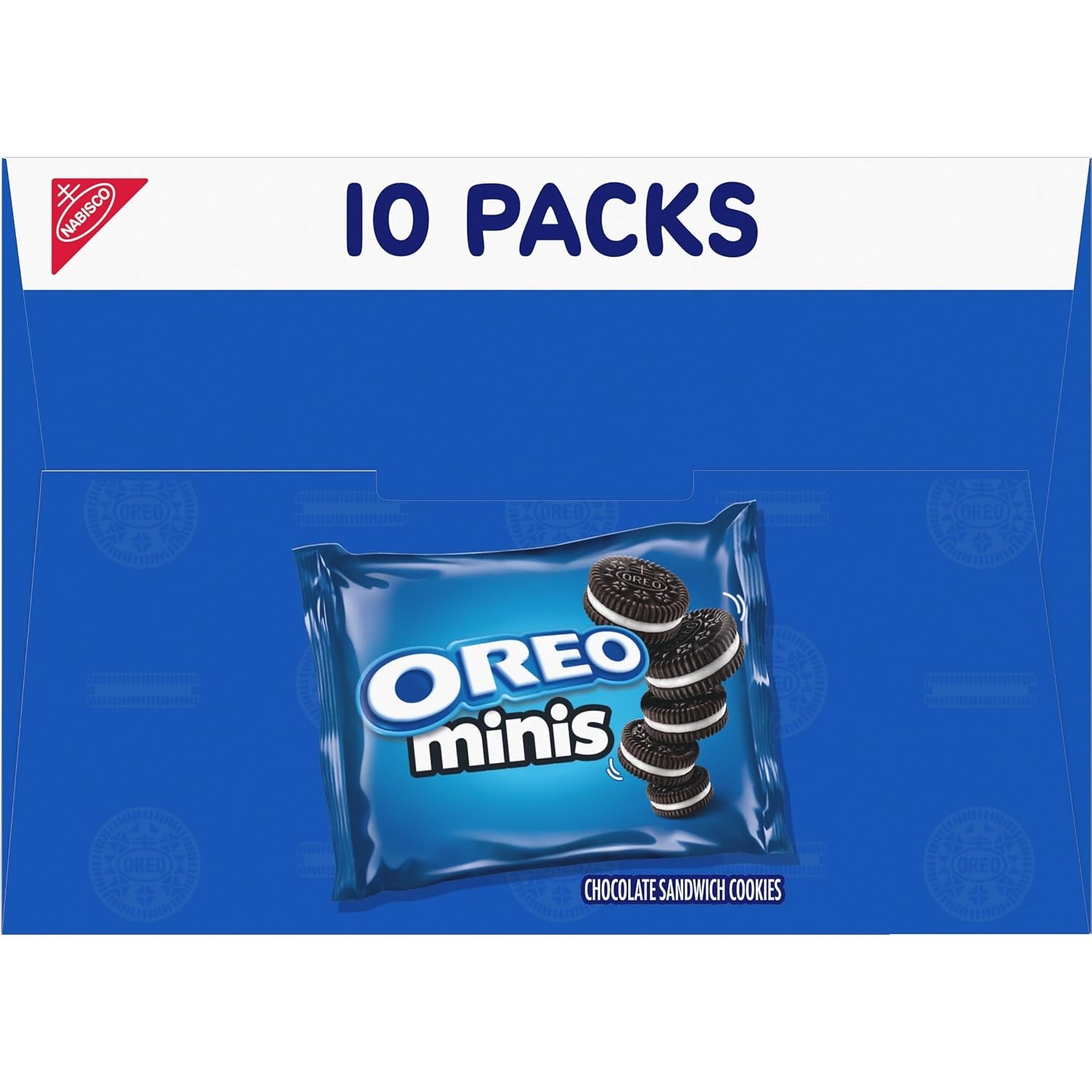 image:imageOREO Mini Chocolate Sandwich Cookies 10 Snack Packs
