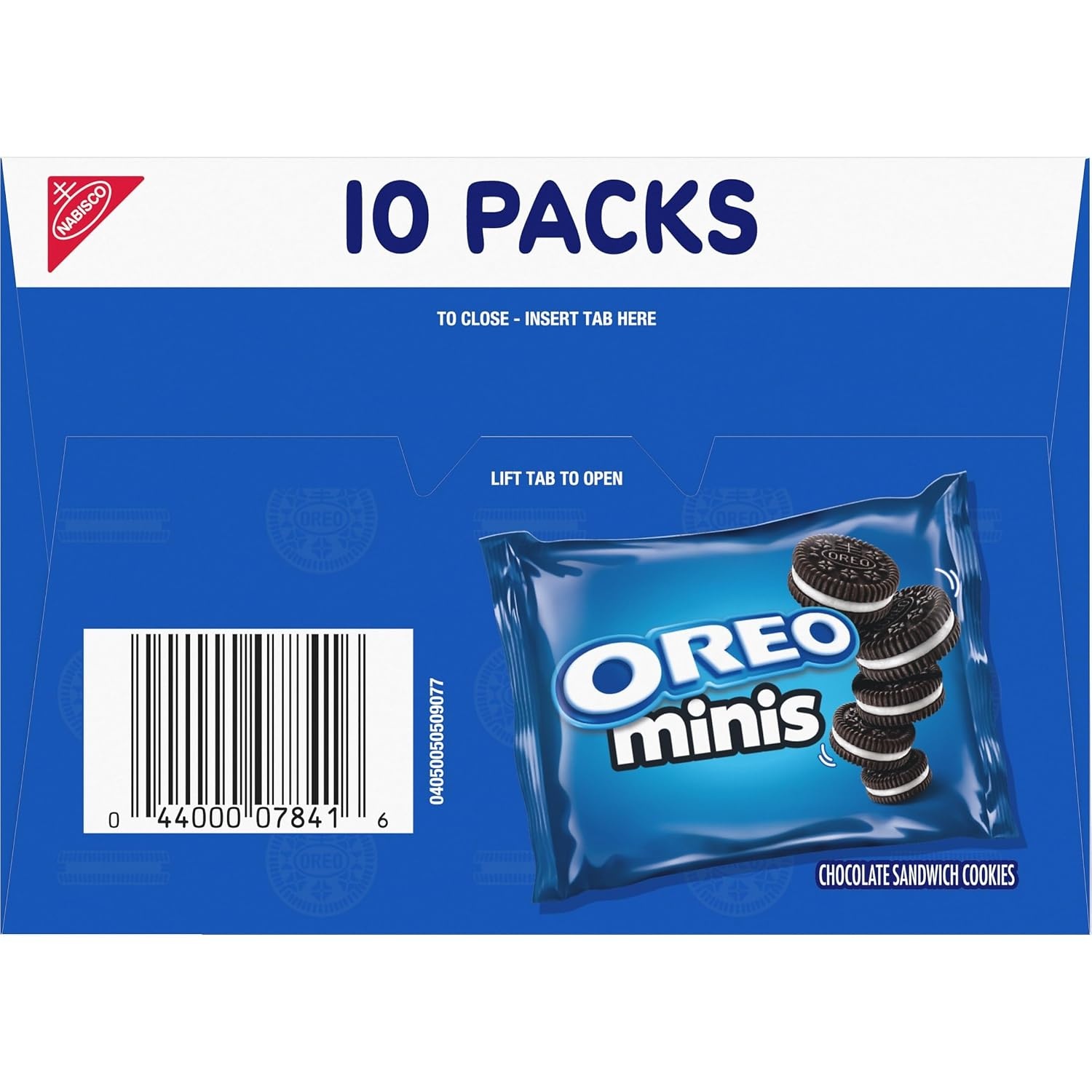 image:imageOREO Mini Chocolate Sandwich Cookies 10 Snack Packs