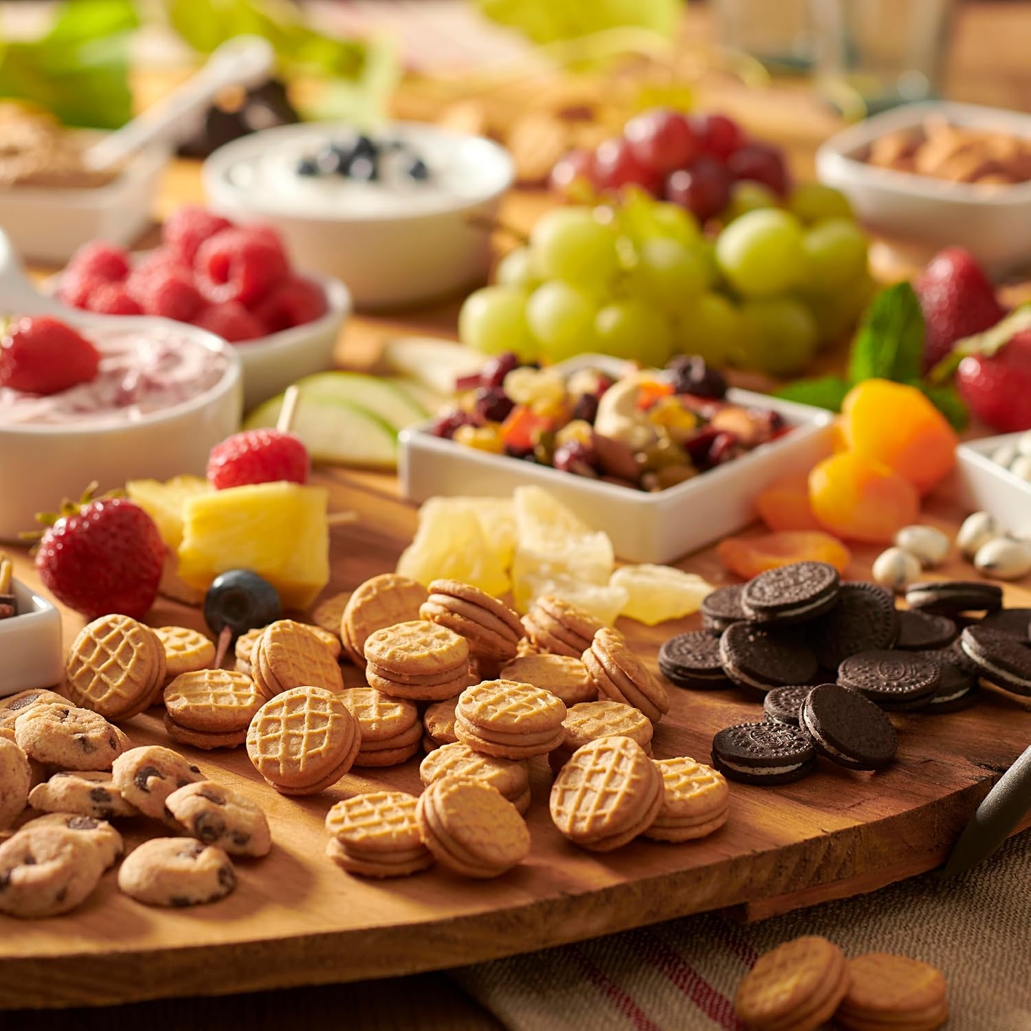 image:imageOREO Mini Cookies Mini CHIPS AHOY Cookies RITZ Bits Cheese Crackers Nutter Butter Bites amp Wheat Thins Crackers Nabisco Cookie amp Cracker Variety Pack 50 Snack Packs