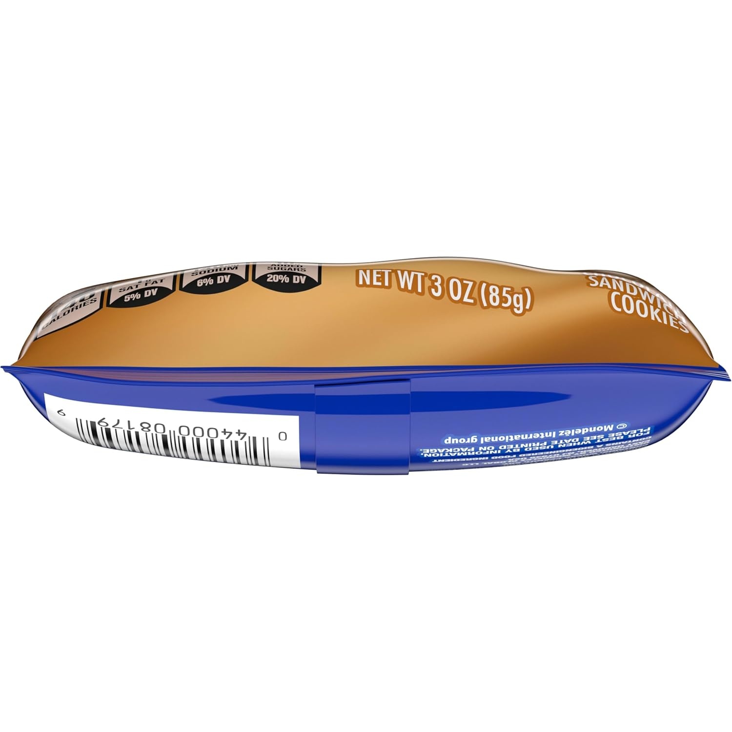 image:imageOREO Mini Peanut Butter Chocolate Sandwich Cookies 123 oz Packs