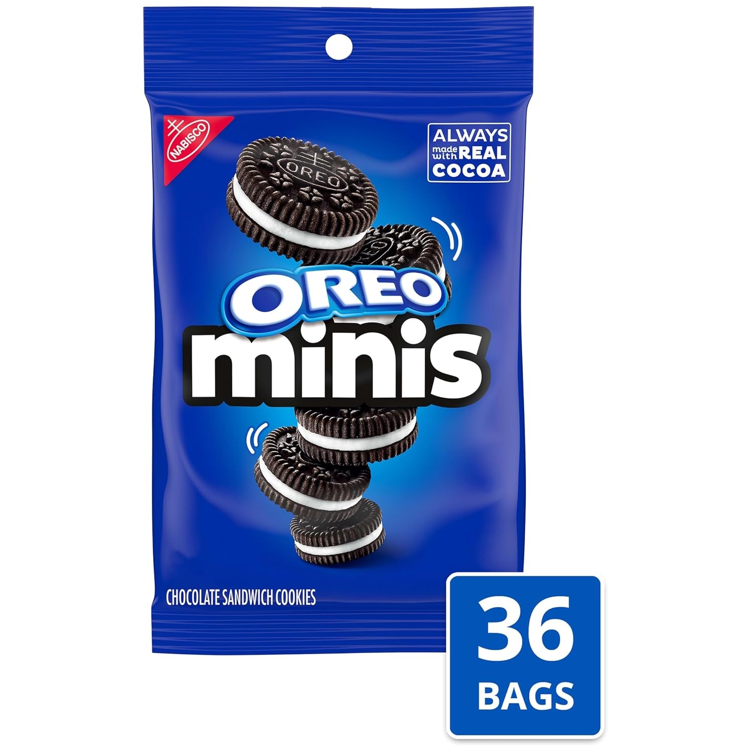 image:imageOREO Minis Chocolate Sandwich Cookies 36 3 oz Bags