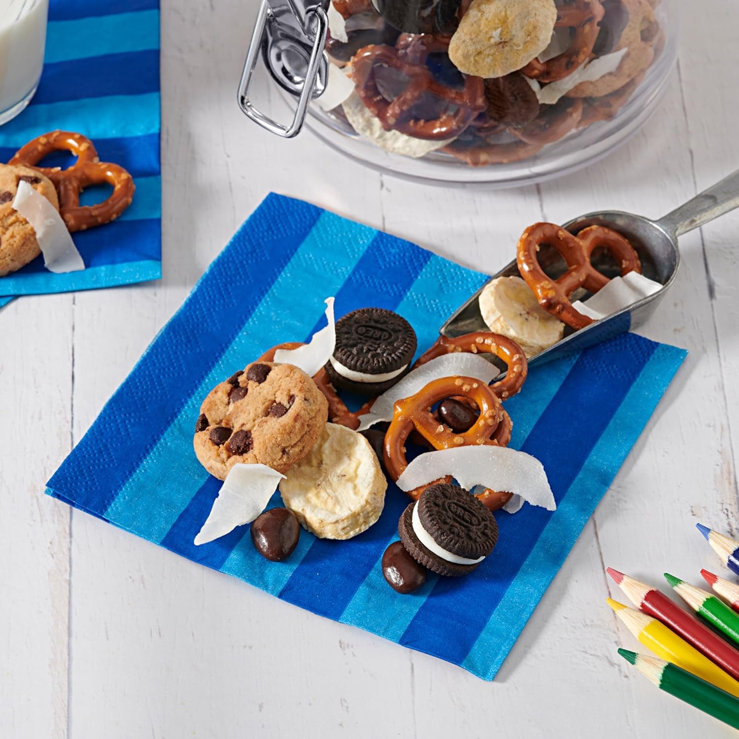 image:imageOREO Minis Cookies CHIPS AHOY Minis Cookies Nutter Butter Bites amp RITZ Bits Cheese Crackers Variety Pack 15 Snack Packs3 Ounce Pack of 2