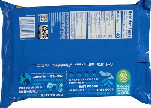 image:imageOREO Mint Creme Chocolate Sandwich Cookies Family Size 1871 oz1871 OZ Pack of 2