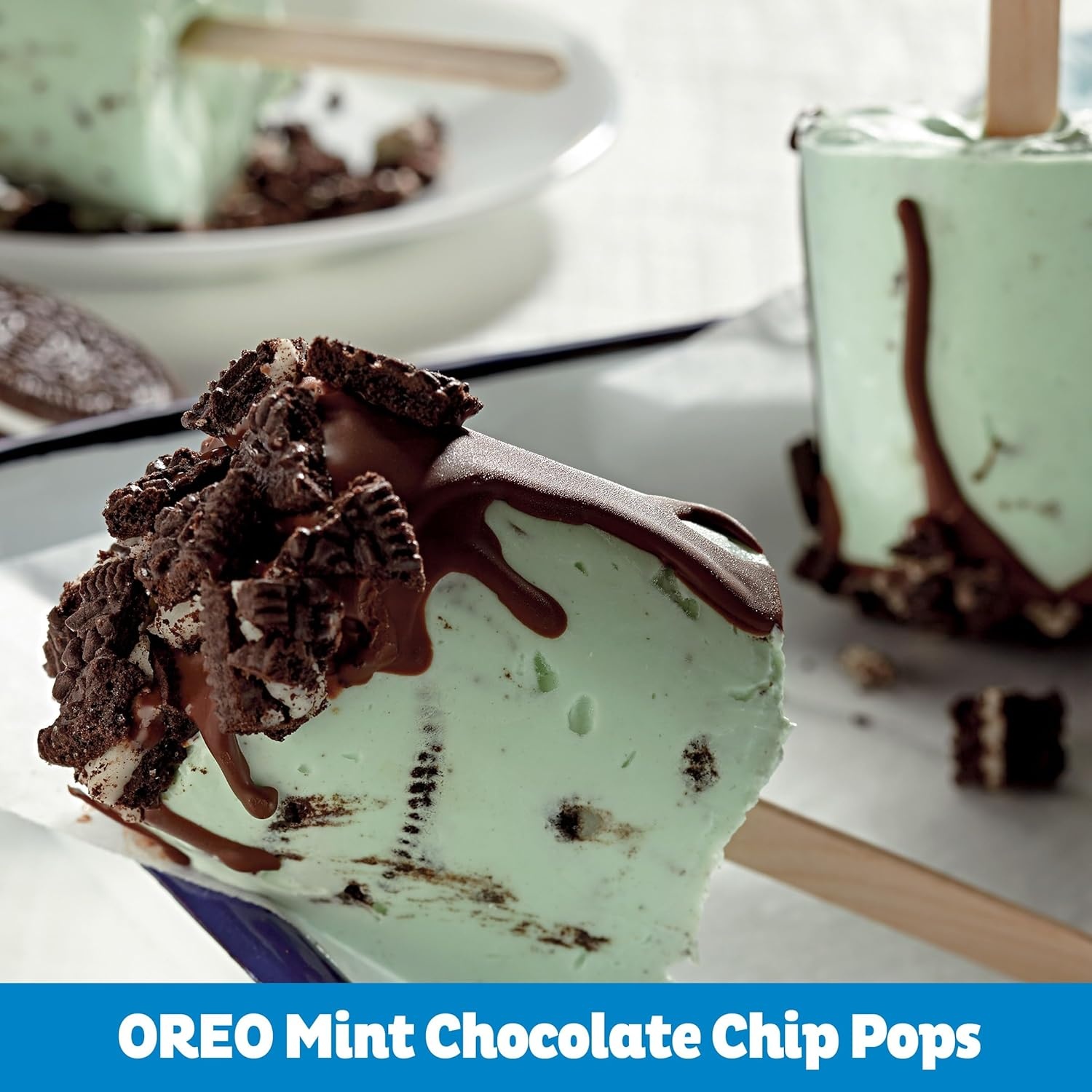 image:imageOREO Mint Creme Chocolate Sandwich Cookies Family Size 1871 oz1871 Ounce Pack of 1