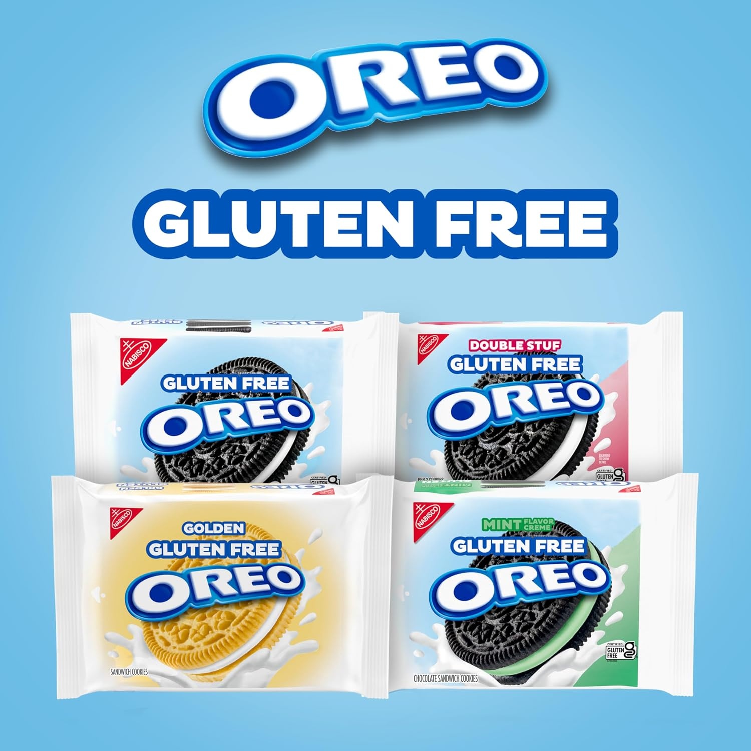 image:imageOREO Original amp OREO Double Stuf Gluten Free Cookies Variety Pack 4 Packs
