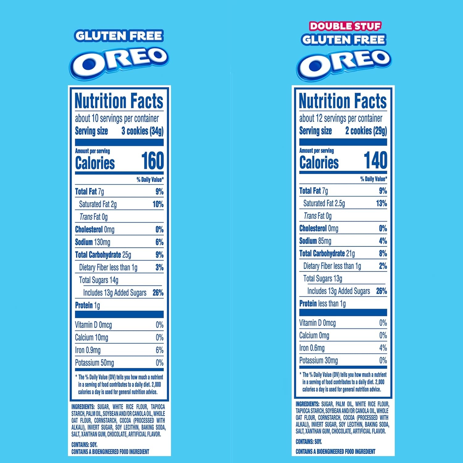 image:imageOREO Original amp OREO Double Stuf Gluten Free Cookies Variety Pack 4 Packs