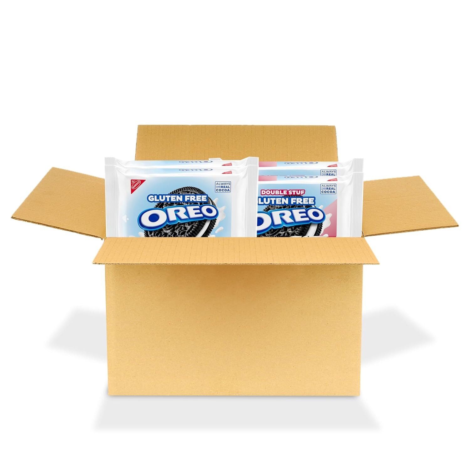 image:imageOREO Original amp OREO Double Stuf Gluten Free Cookies Variety Pack 4 Packs