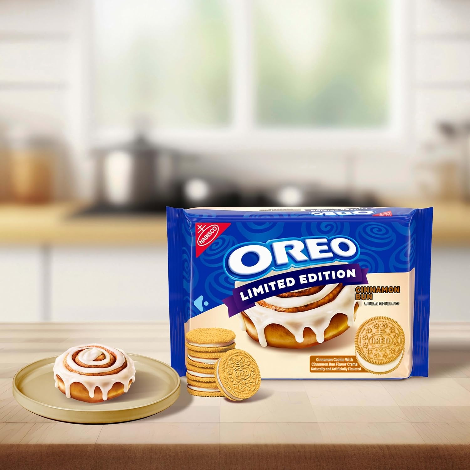 image:imageOREO REESES Peanut Buttery Creme Chocolate Sandwich Cookies 1235 ozCinnamon