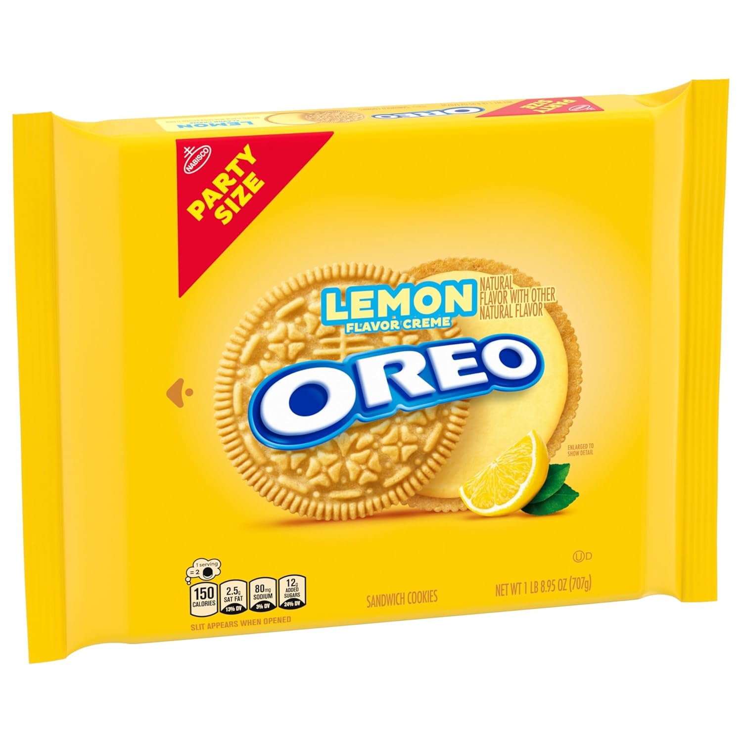 image:imageOREO REESES Peanut Buttery Creme Chocolate Sandwich Cookies 1235 ozLemon Creme