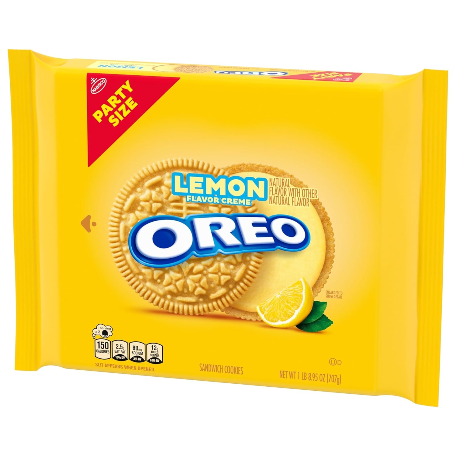 image:imageOREO REESES Peanut Buttery Creme Chocolate Sandwich Cookies 1235 ozLemon Creme