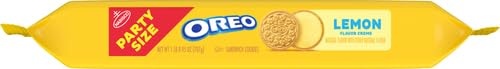 image:imageOREO REESES Peanut Buttery Creme Chocolate Sandwich Cookies 1235 ozLemon Creme