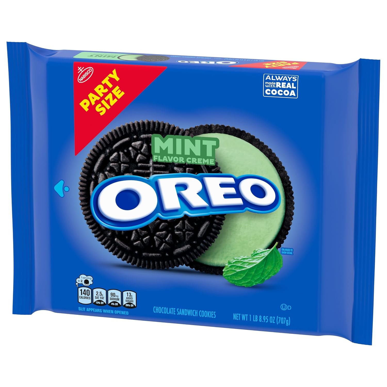 image:imageOREO REESES Peanut Buttery Creme Chocolate Sandwich Cookies 1235 ozMint