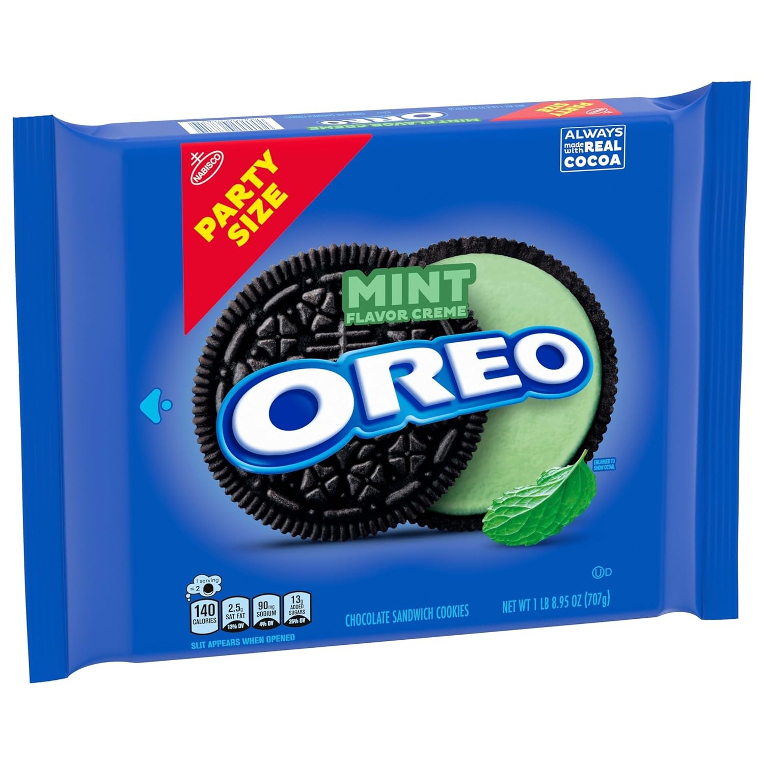image:imageOREO REESES Peanut Buttery Creme Chocolate Sandwich Cookies 1235 ozMint