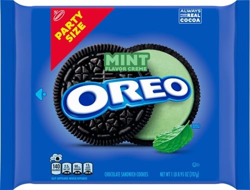 image:imageOREO REESES Peanut Buttery Creme Chocolate Sandwich Cookies 1235 ozMint