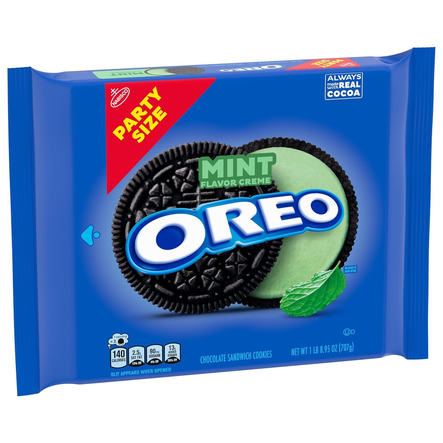 image:imageOREO REESES Peanut Buttery Creme Chocolate Sandwich Cookies 1235 ozMint