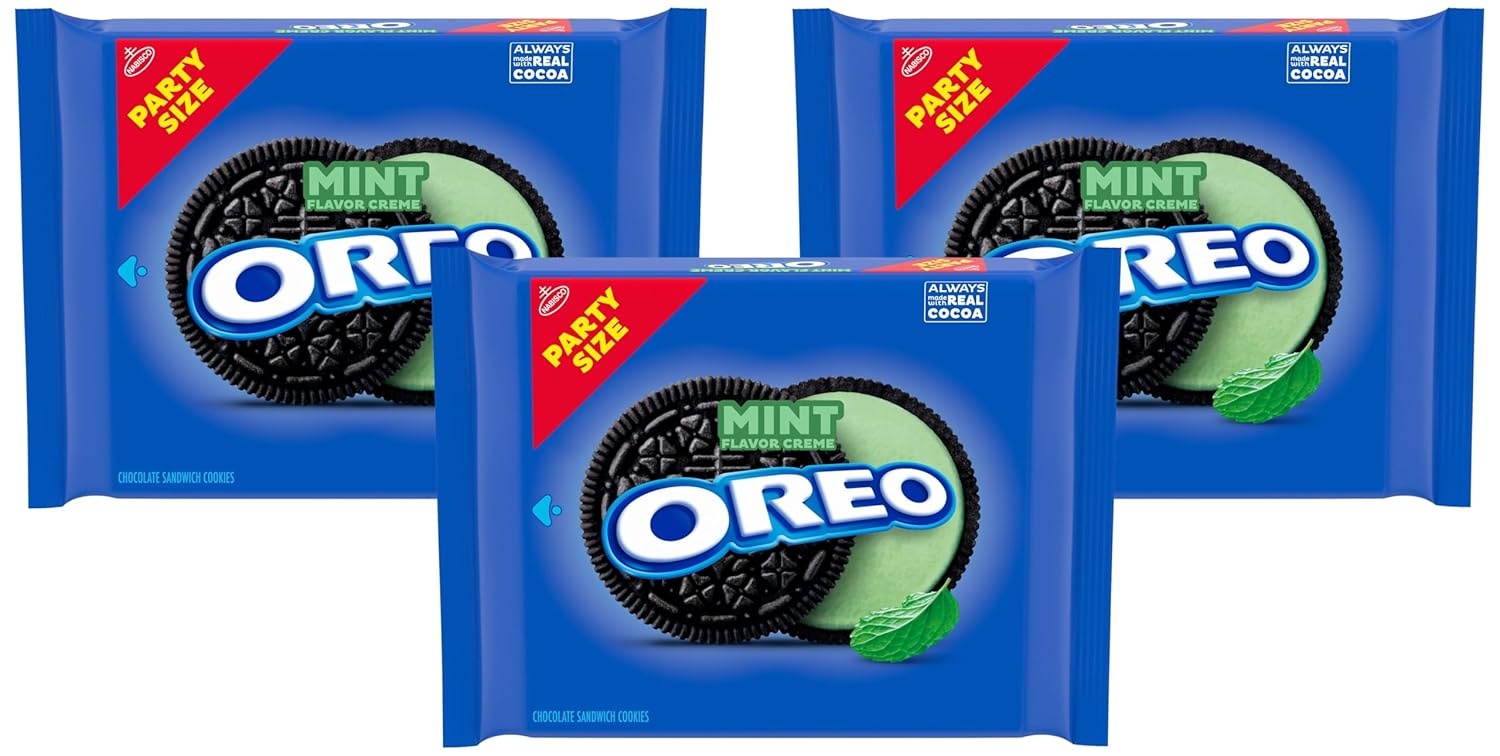 image:imageOREO REESES Peanut Buttery Creme Chocolate Sandwich Cookies 1235 ozMint