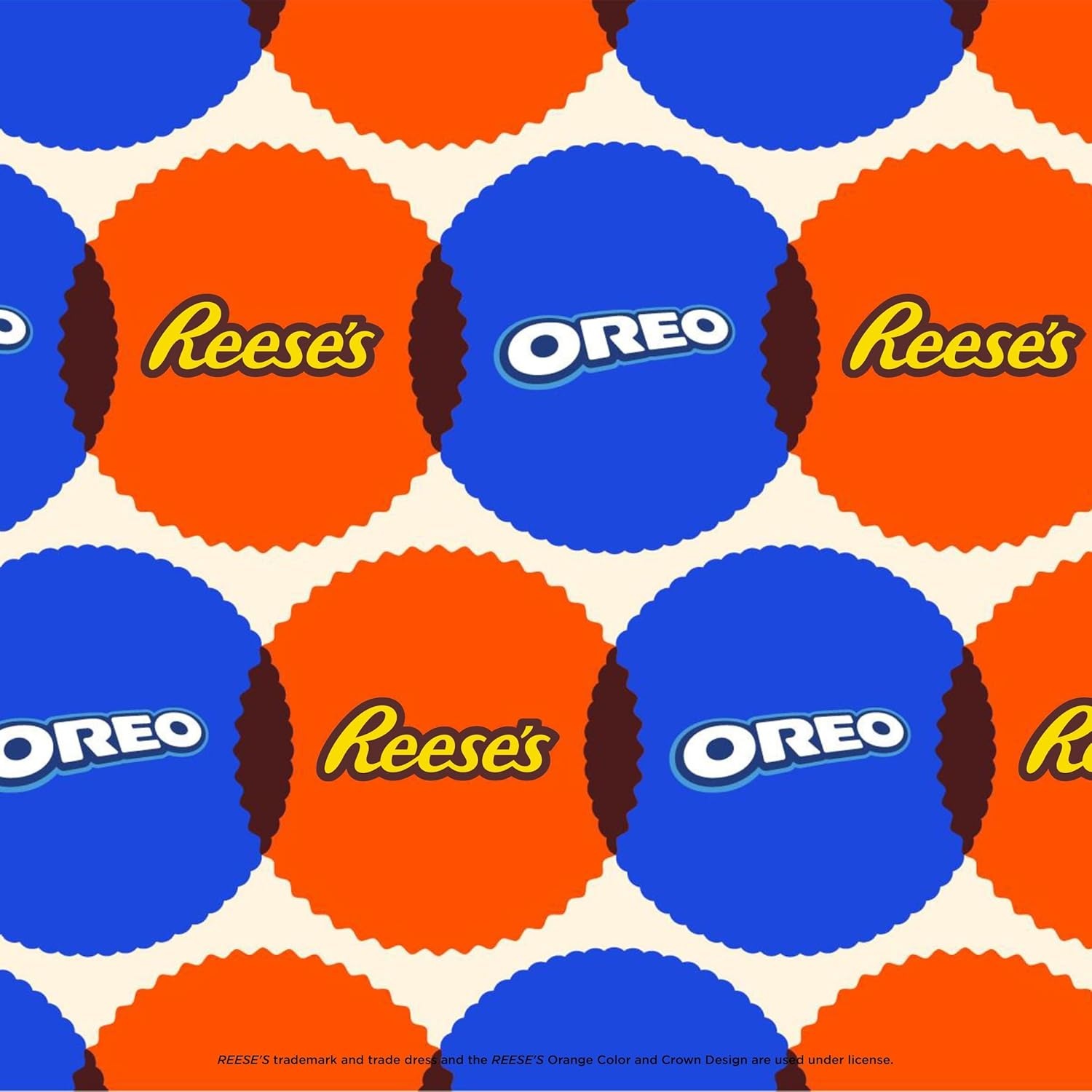 image:imageOREO REESES Peanut Buttery Creme Chocolate Sandwich Cookies 1235 ozPeanut Butter