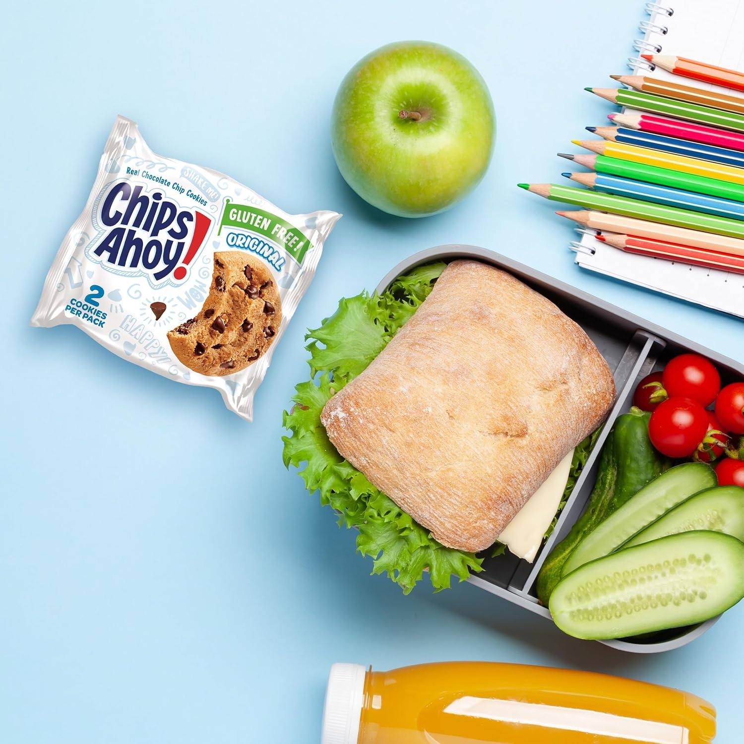 image:imageOREO Sandwich Cookies amp CHIPS AHOY Chocolate Chip Cookies Gluten Free Variety Pack 20 Snack Packs155 OZ