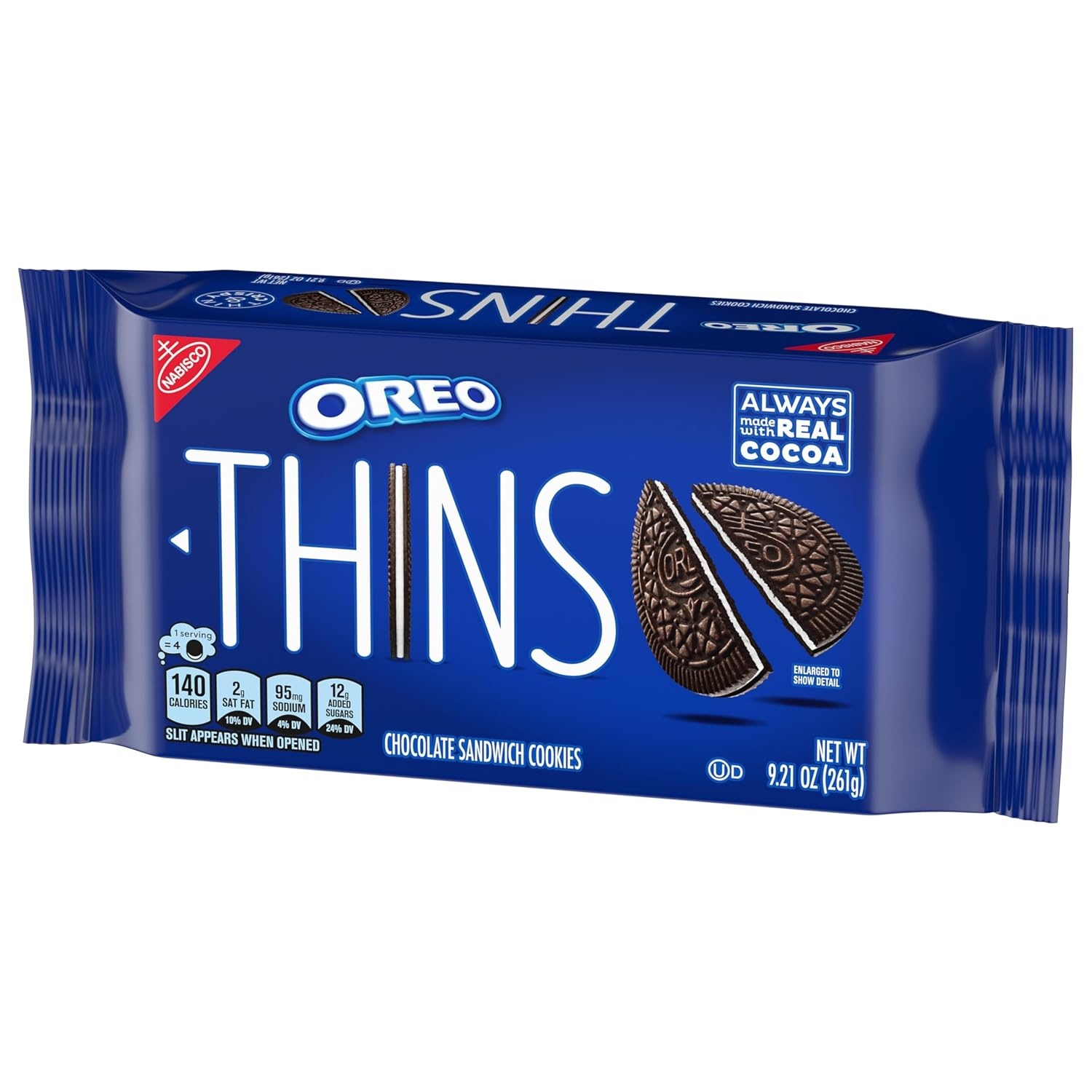 image:imageOREO Thins Chocolate Sandwich Cookies 12921 oz Packs