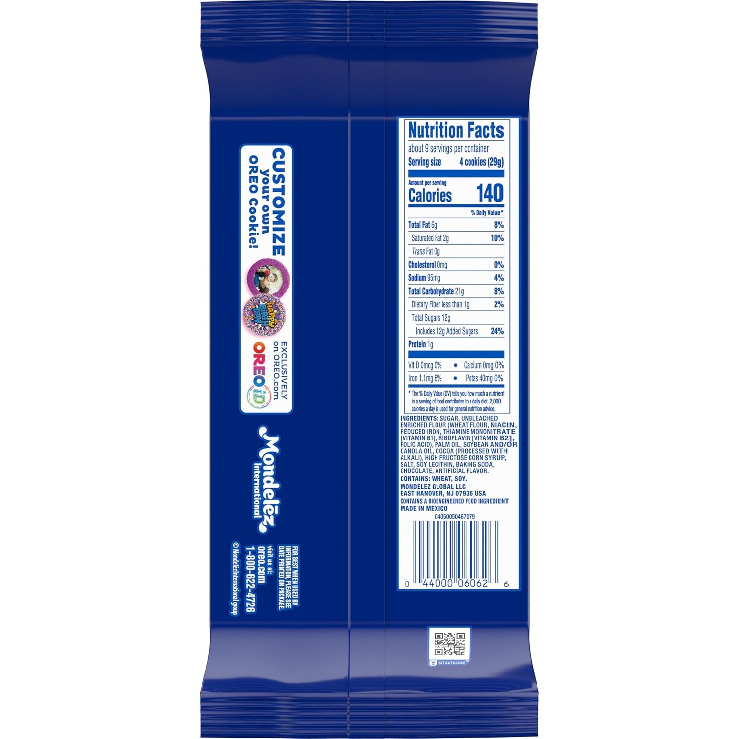 image:imageOREO Thins Chocolate Sandwich Cookies 12921 oz Packs