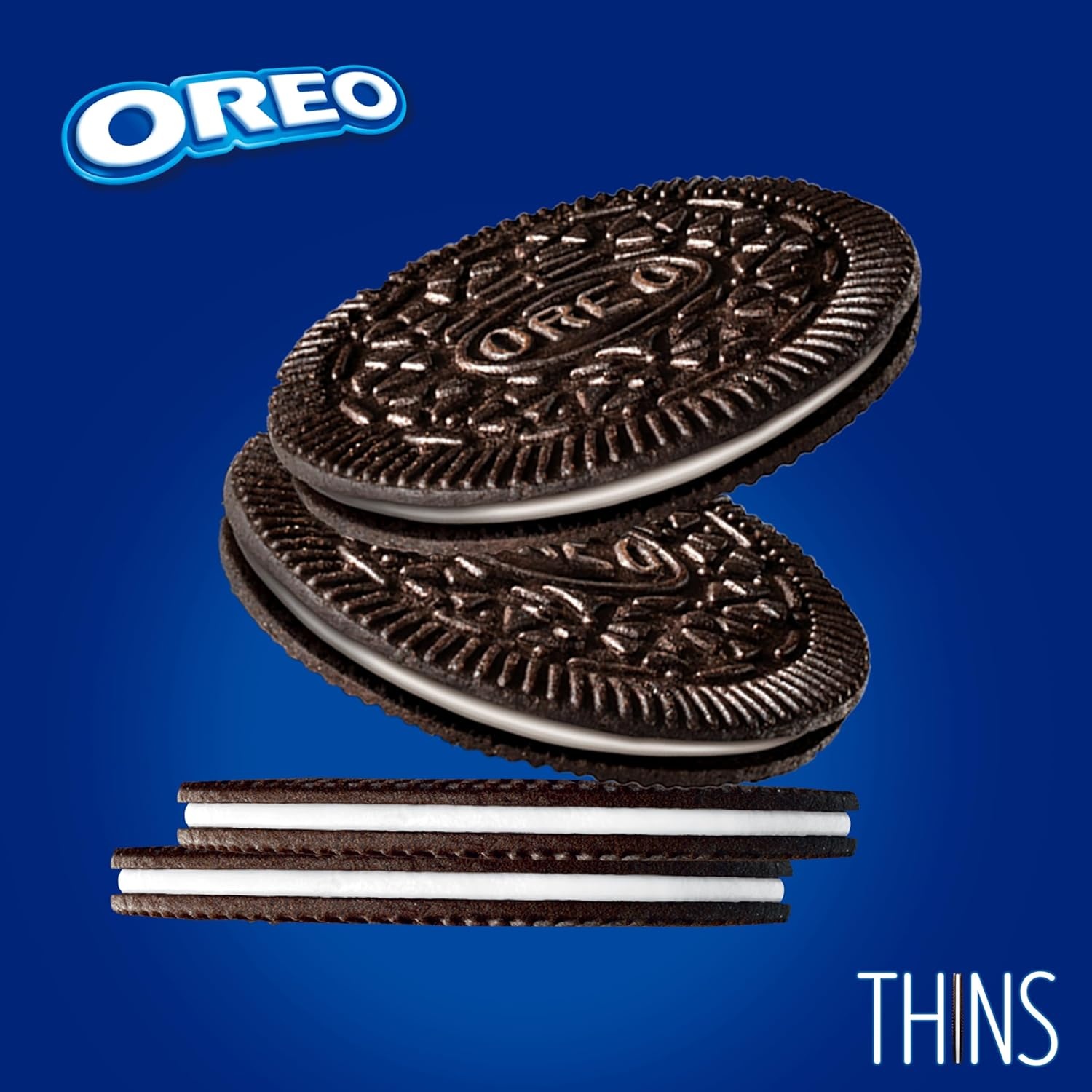 image:imageOREO Thins Chocolate Sandwich Cookies 12921 oz Packs
