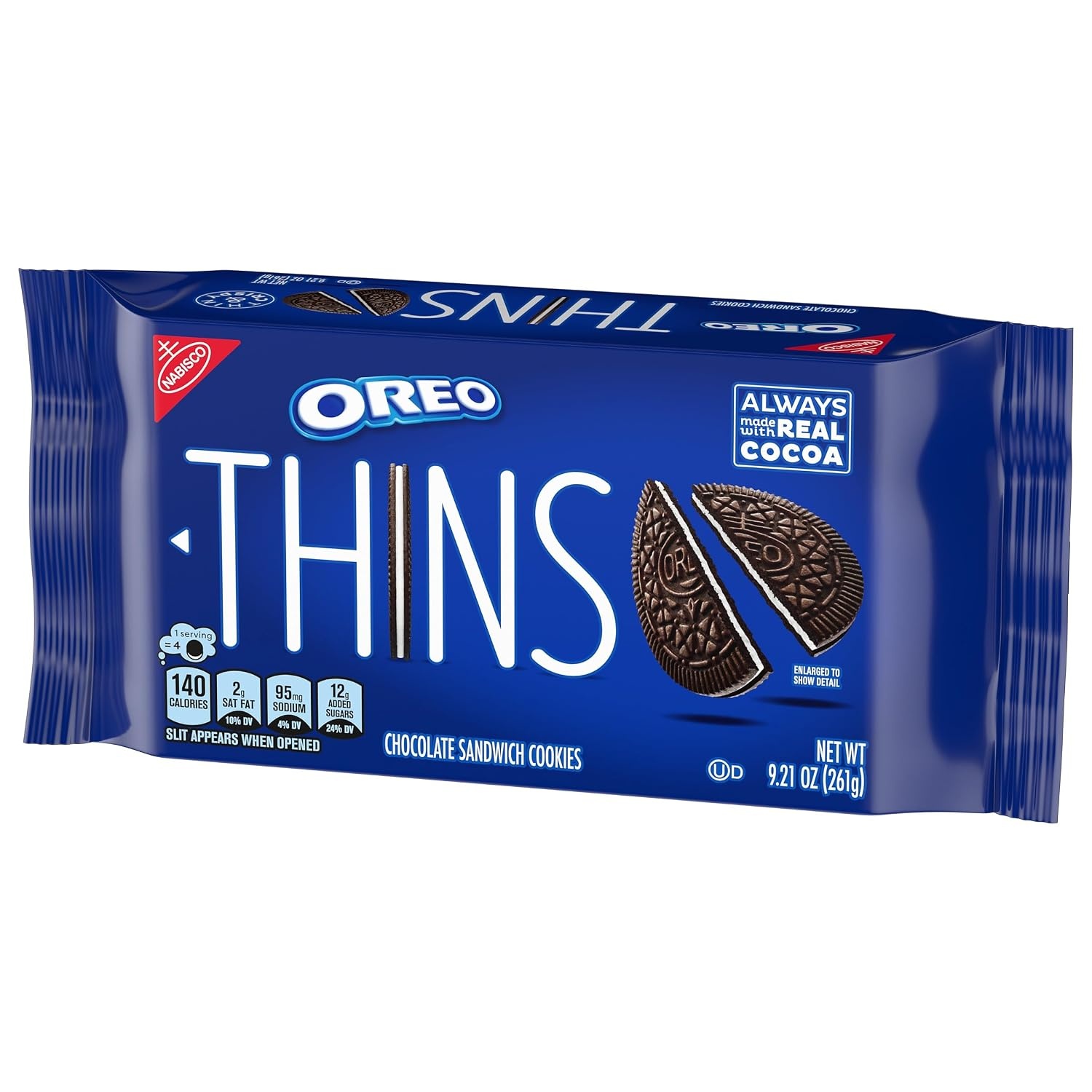 image:imageOREO Thins Chocolate Sandwich Cookies 91oz91 Ounce Pack of 1