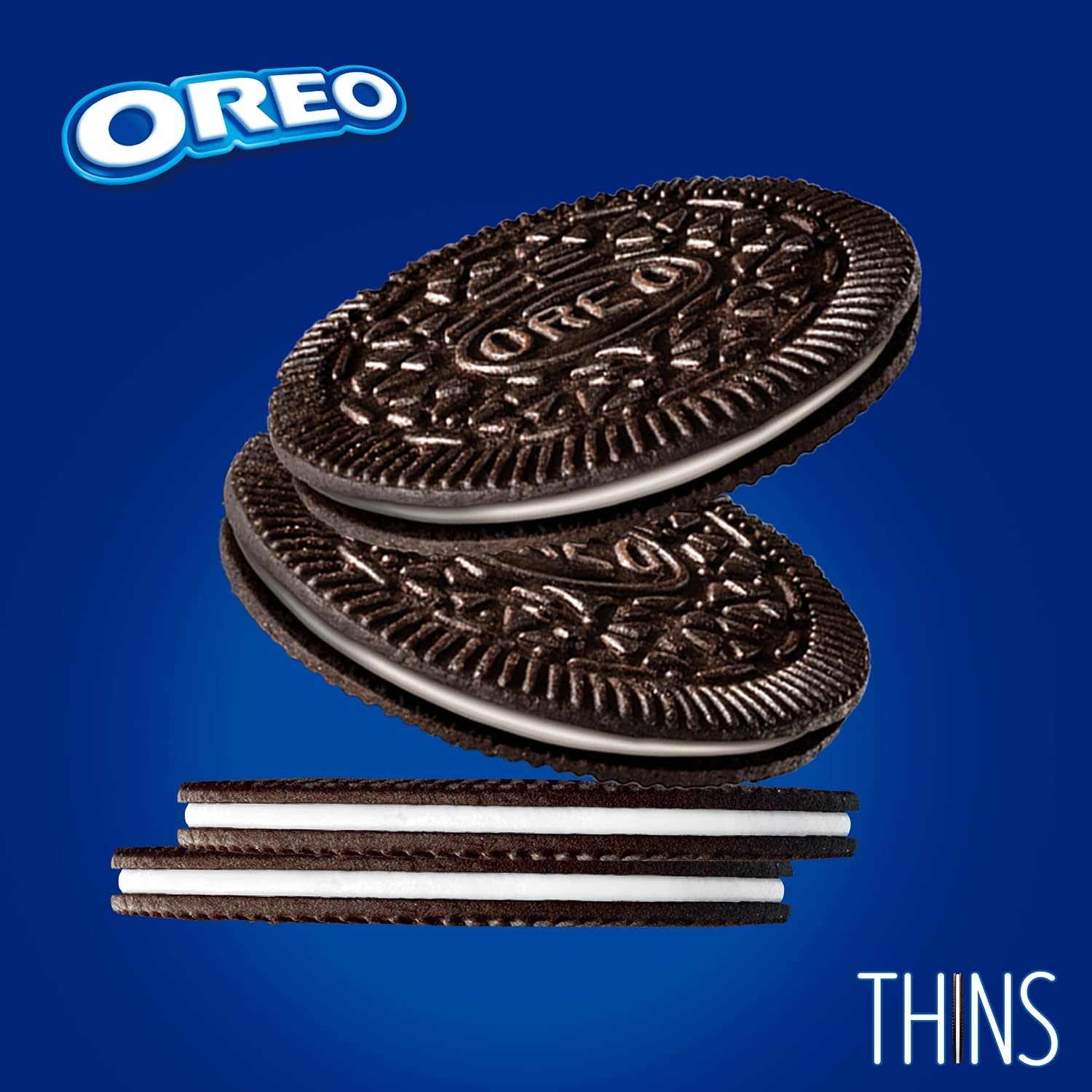 image:imageOREO Thins Chocolate Sandwich Cookies 91oz91 Ounce Pack of 1