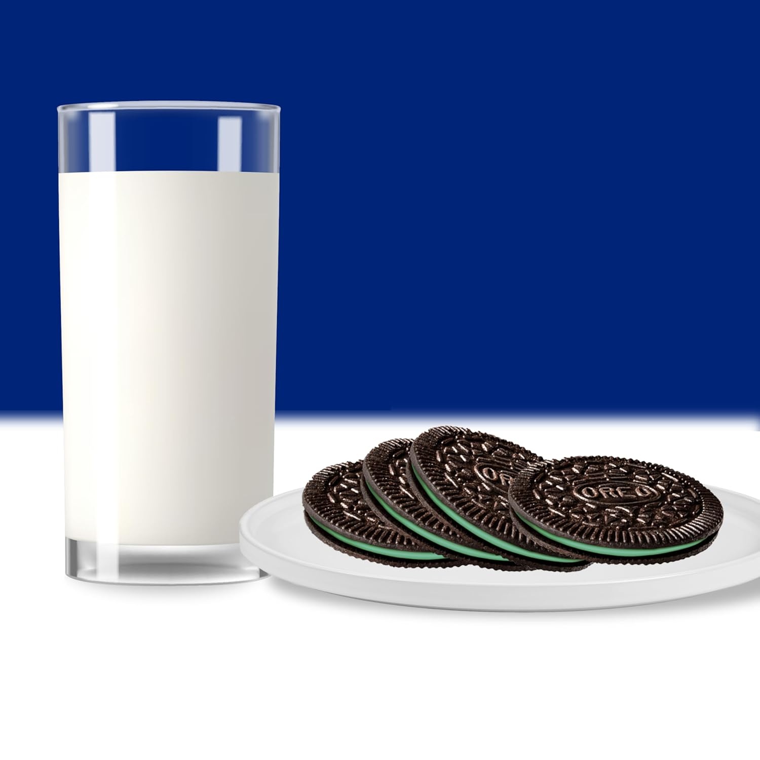 image:imageOREO Thins Mint Creme Chocolate Sandwich Cookies 12921 oz Packs