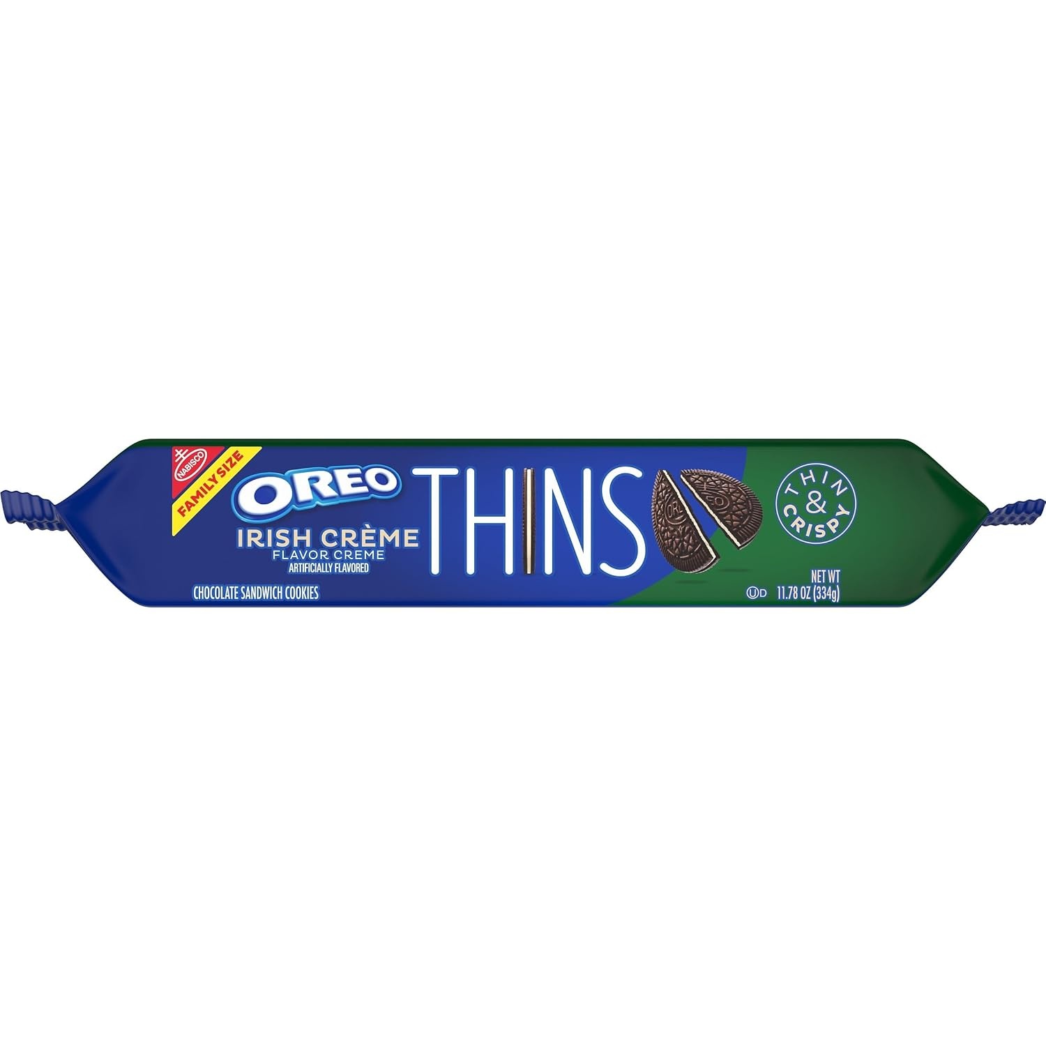 image:imageOREO Thins Tiramisu Creme Chocolate Sandwich Cookies Family Size 1178 oz1178 OZ