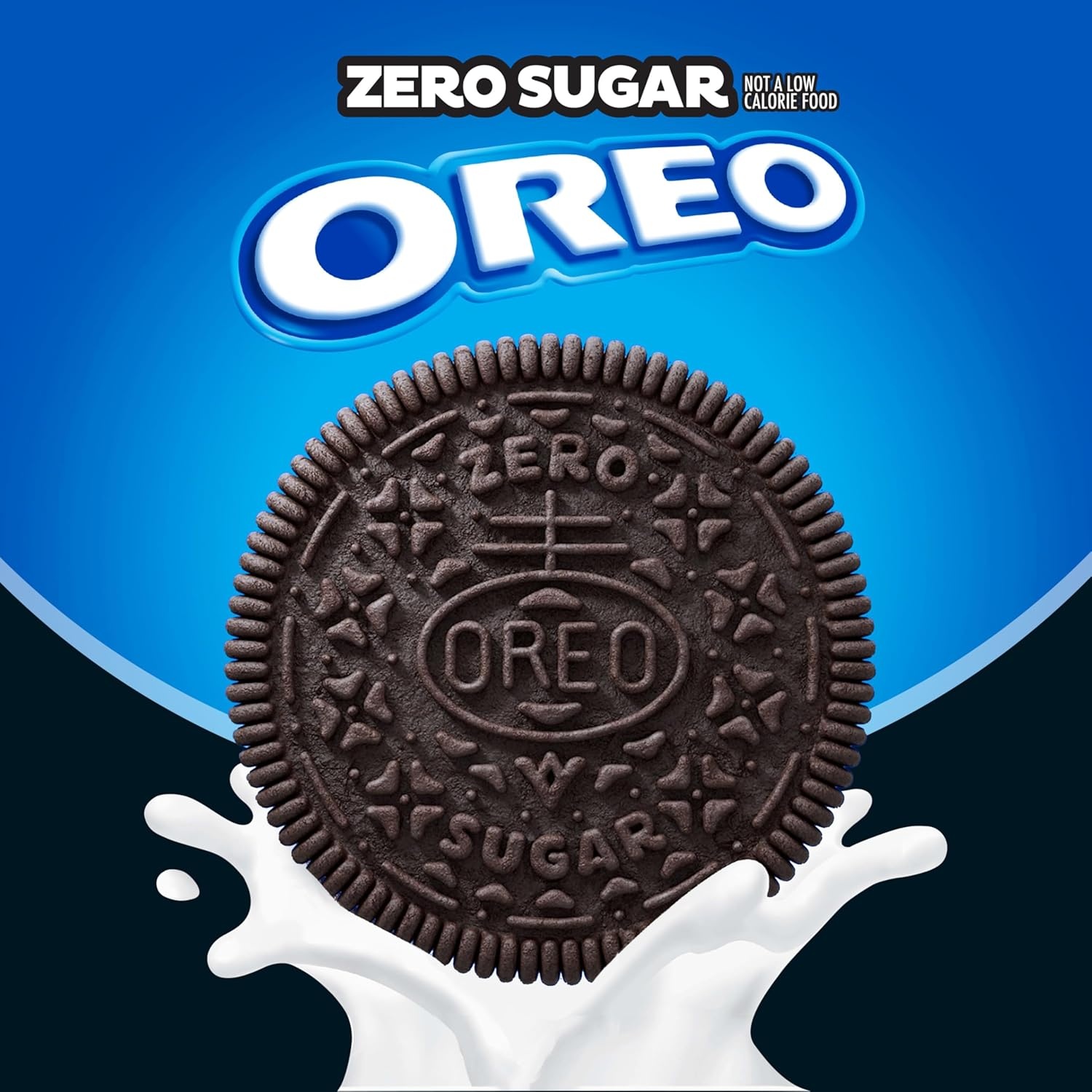 image:imageOREO Zero Sugar Chocolate Sandwich Cookies 10 Snack Packs 2 Cookies Per Pack