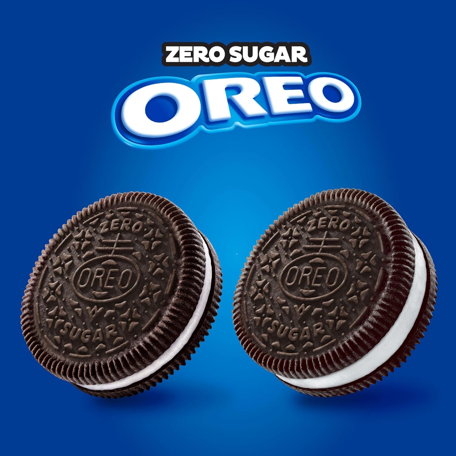 image:imageOREO Zero Sugar and OREO Double Stuf Zero Sugar Chocolate Sandwich Cookies Variety Pack 20 Snack Packs 2 Cookies Each